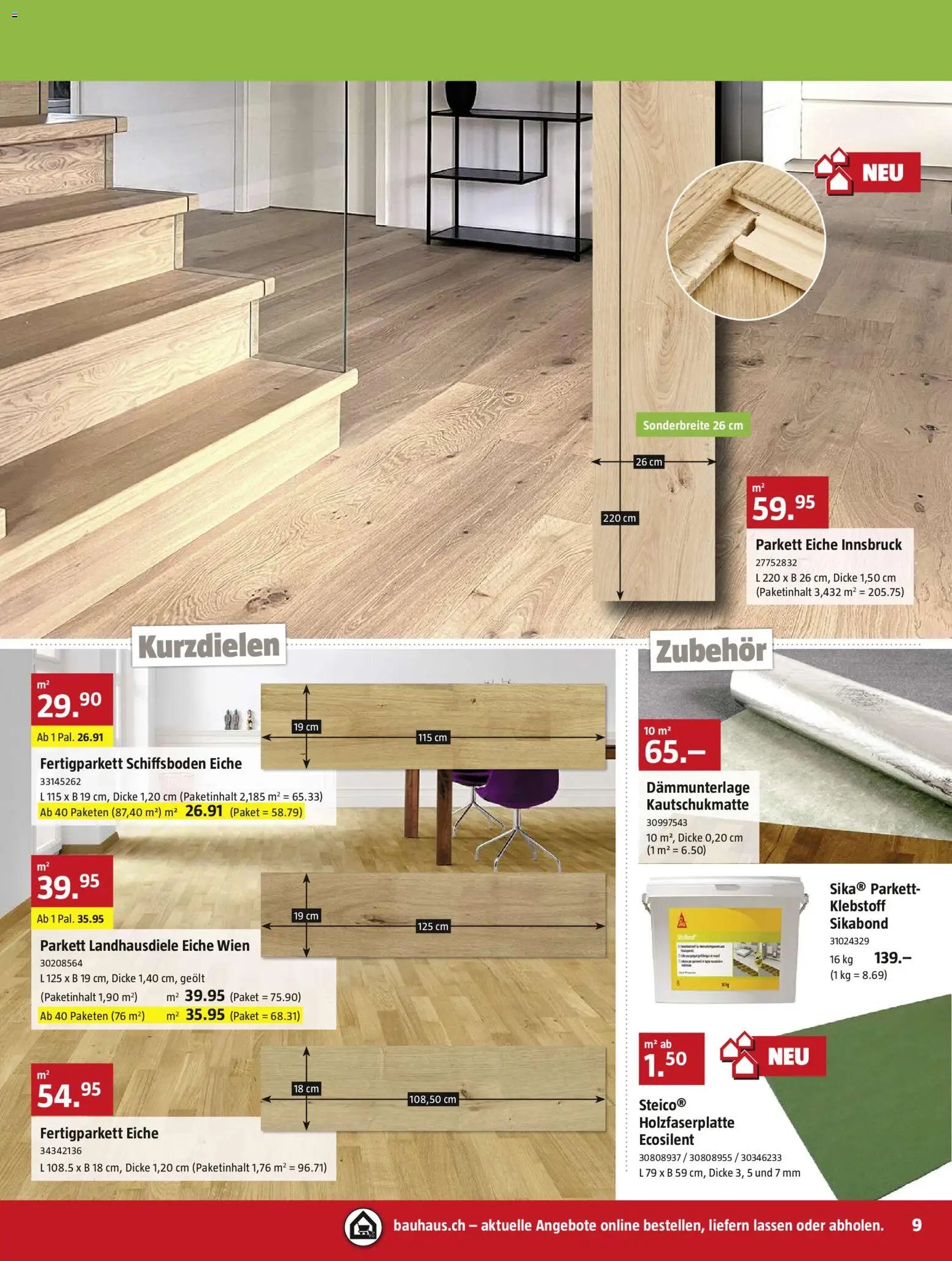 Bauhaus aktionen