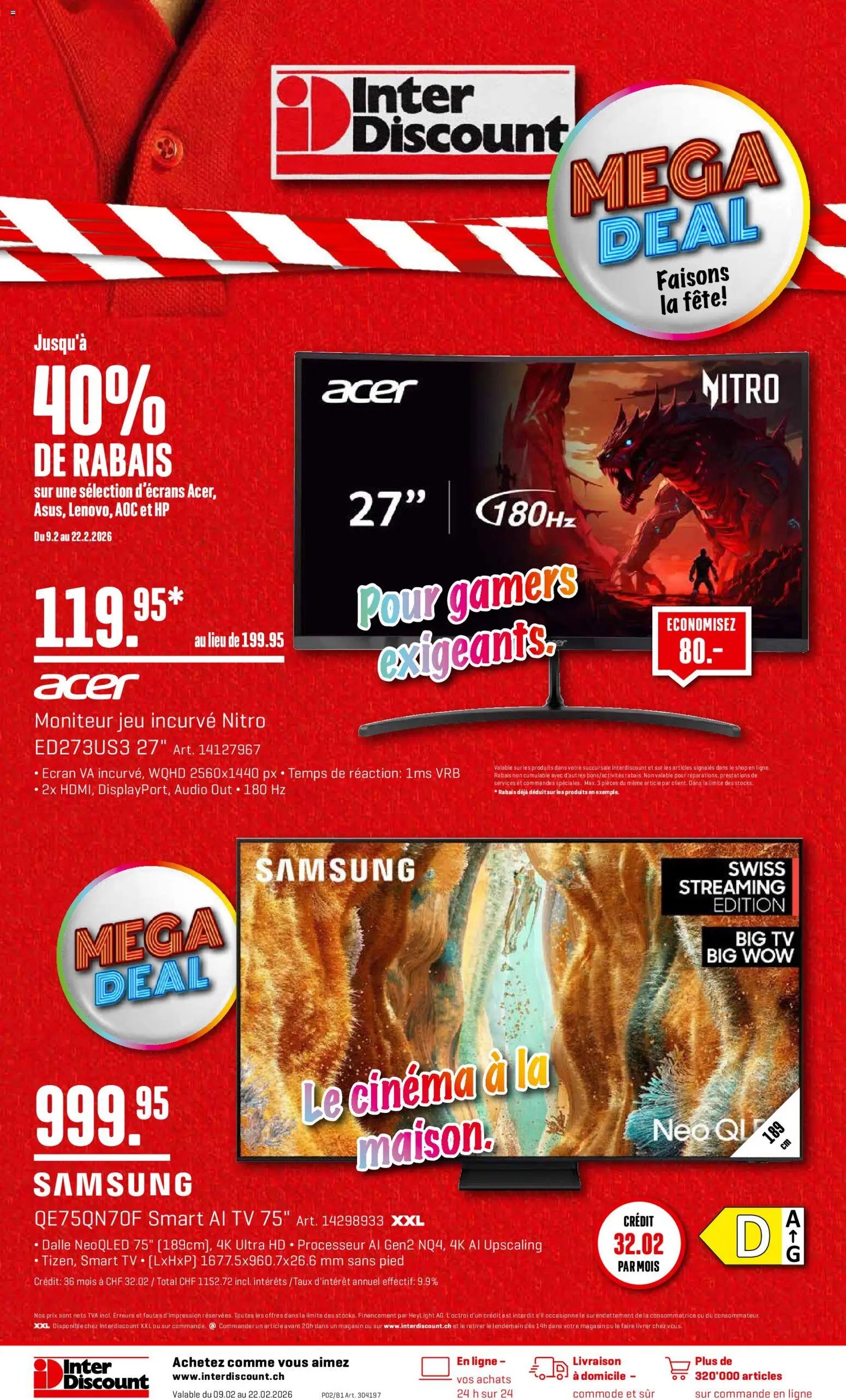 Interdiscount Aktionen FR (2026-02-09 - 2026-02-22) | 1