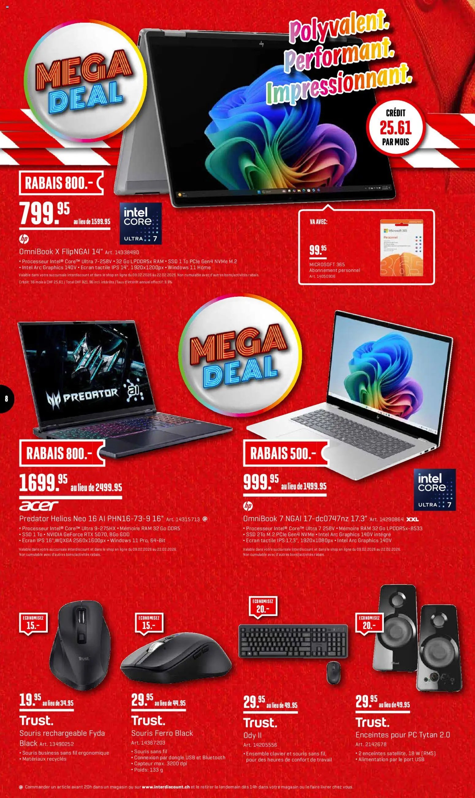 Interdiscount Aktionen FR (2026-02-09 - 2026-02-22) | 8