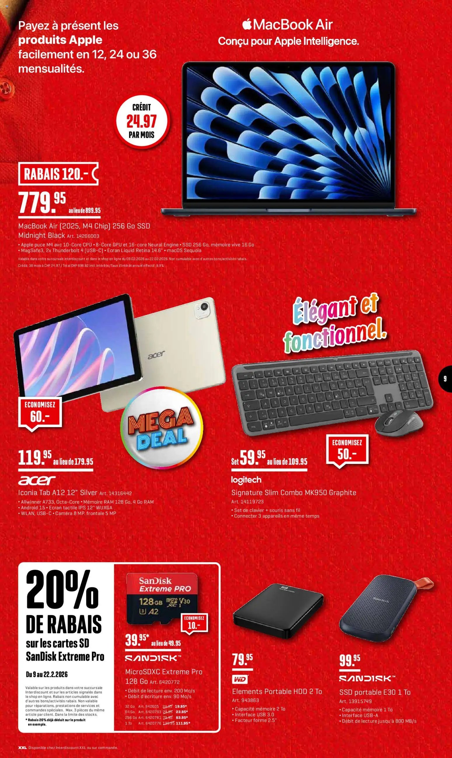 Interdiscount Aktionen FR (2026-02-09 - 2026-02-22) | 9