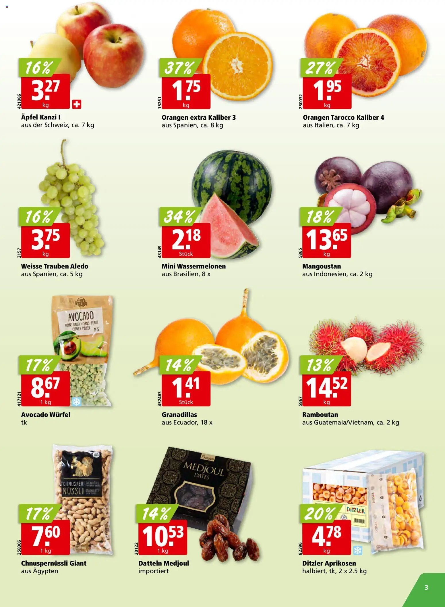 Aligro Aktionen Schlieren, Gossau SG, Frauenfeld, Rapperswil-Jona, Sargans, Bern, Brüttisellen, Pratteln, Emmen, Spreitenbach (2025-12-27 - 2026-01-03)