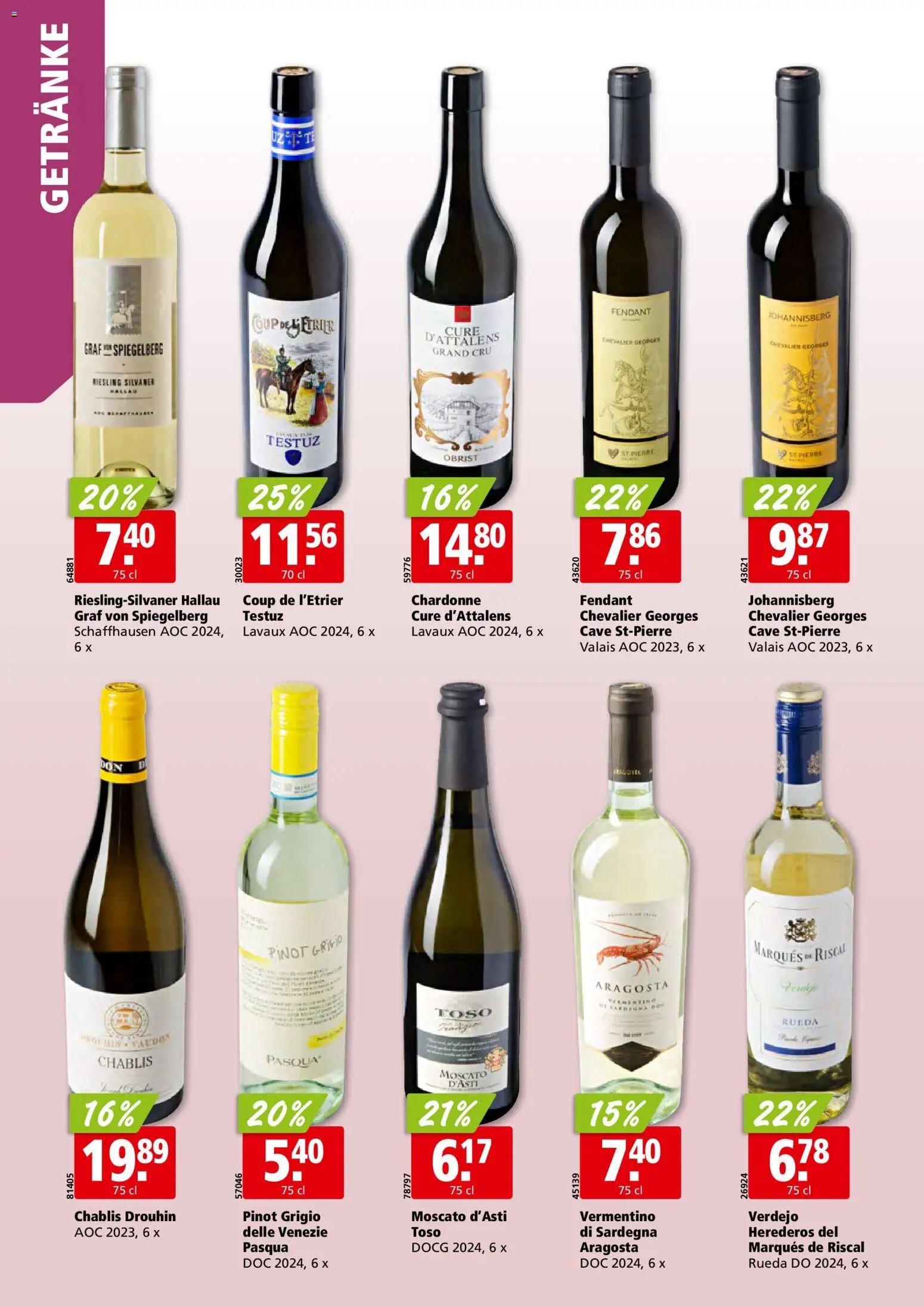 Aligro Aktionen Schlieren, Gossau SG, Frauenfeld, Rapperswil-Jona, Sargans, Bern, Brüttisellen, Pratteln, Emmen, Spreitenbach (2025-12-27 - 2026-01-03)