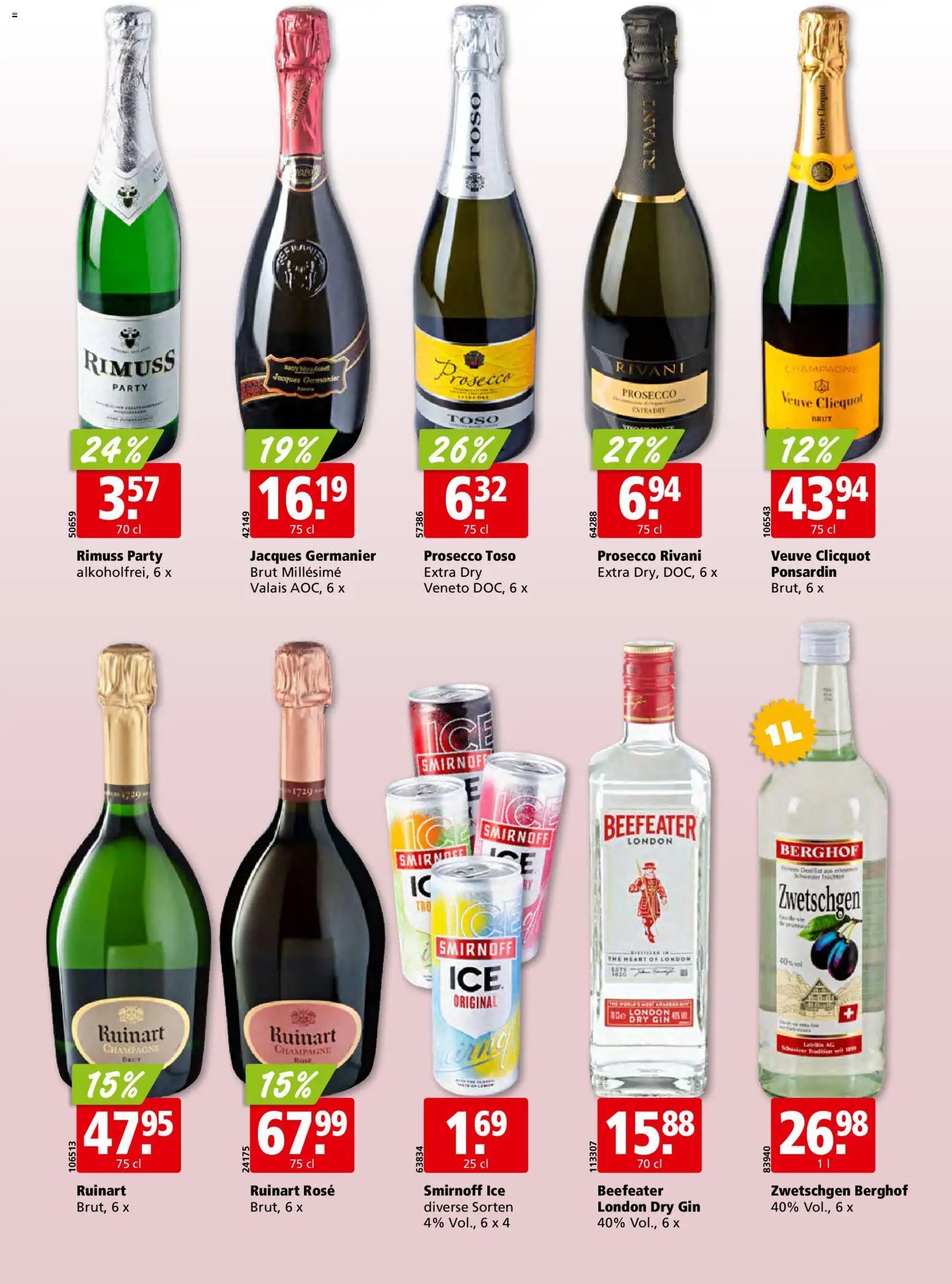 Aligro Aktionen Schlieren, Gossau SG, Frauenfeld, Rapperswil-Jona, Sargans, Bern, Brüttisellen, Pratteln, Emmen, Spreitenbach (2025-12-27 - 2026-01-03)