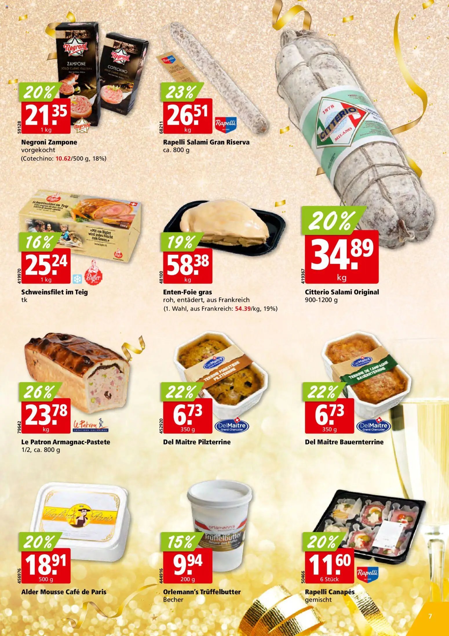 Aligro Aktionen Schlieren, Gossau SG, Frauenfeld, Rapperswil-Jona, Sargans, Bern, Brüttisellen, Pratteln, Emmen, Spreitenbach (2025-12-27 - 2026-01-03)