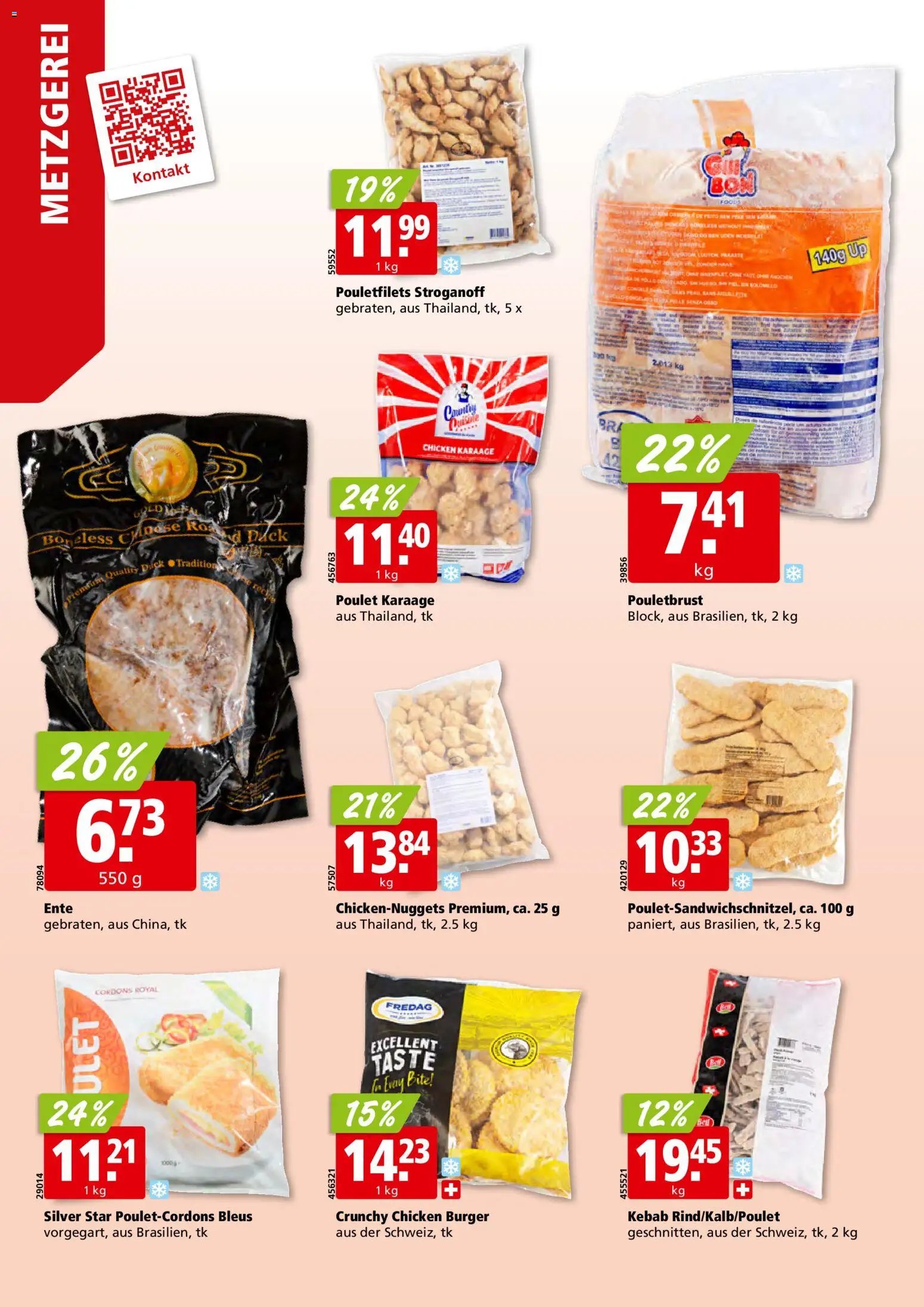 Aligro Aktionen Schlieren, Gossau SG, Frauenfeld, Rapperswil-Jona, Sargans, Bern, Brüttisellen, Pratteln, Emmen, Spreitenbach (2025-12-27 - 2026-01-03)