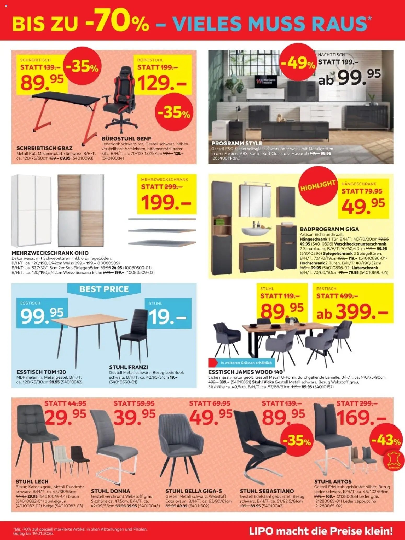 Lipo Aktionen (2025-12-06 - 2026-01-12) | 5