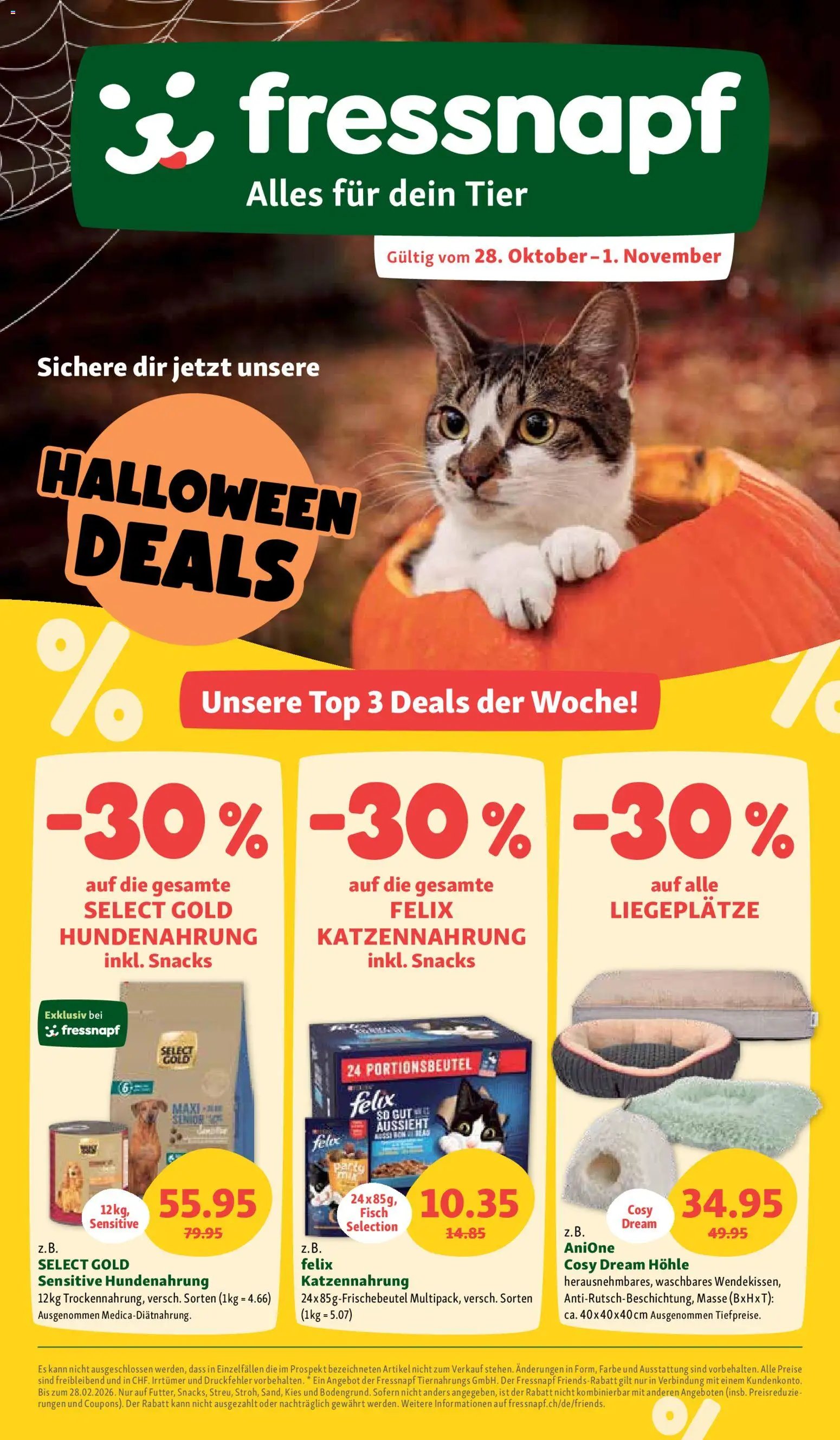Fressnapf Aktionen (2025-10-28 - 2025-11-01) | 1
