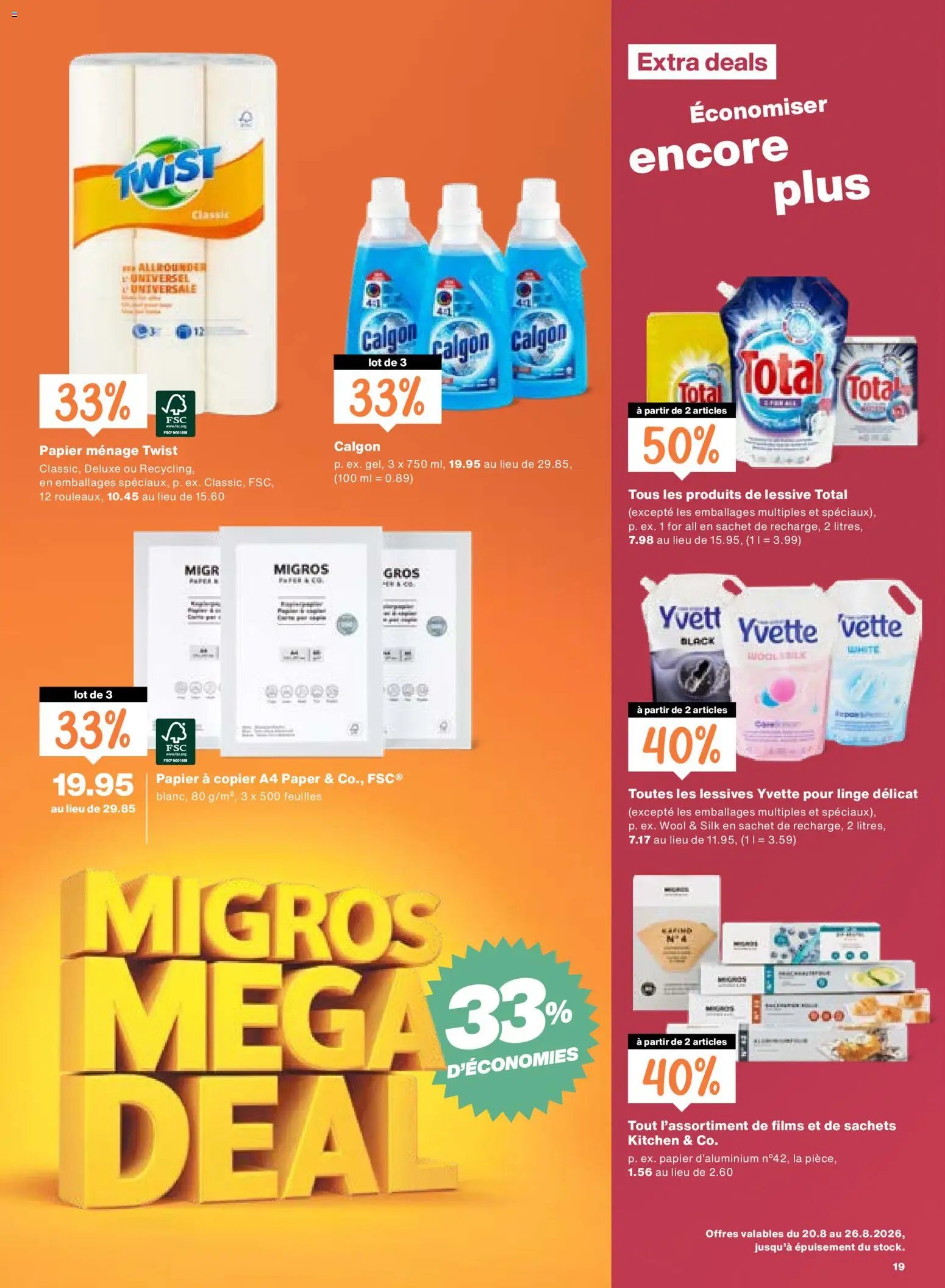 Migros aktionen FR