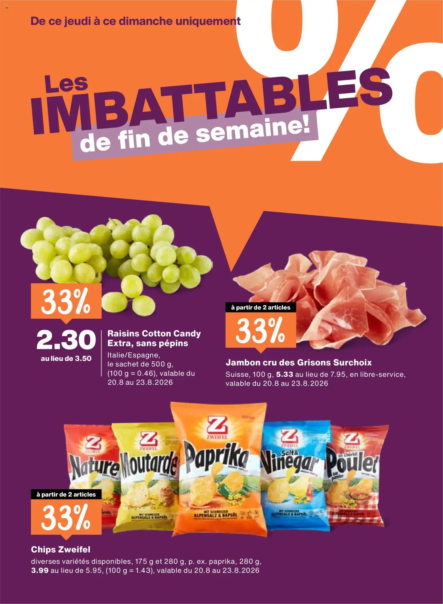 Migros aktionen FR