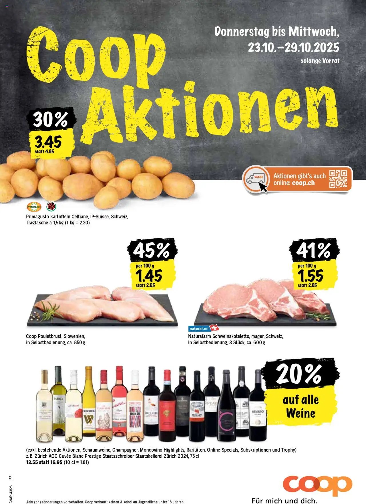 Coop Aktionen (2025-10-23 - 2025-10-29)