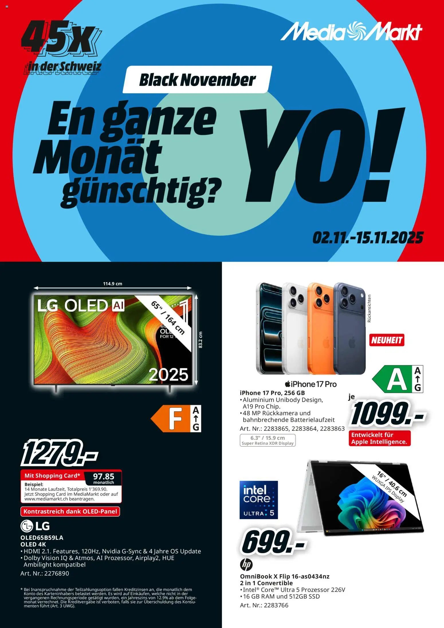 Media Markt - Black Friday (2025-11-02 - 2025-11-15)
