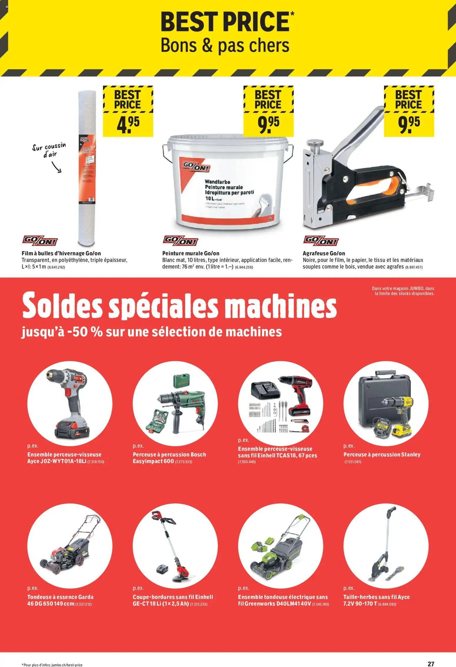 Jumbo aktionen FR