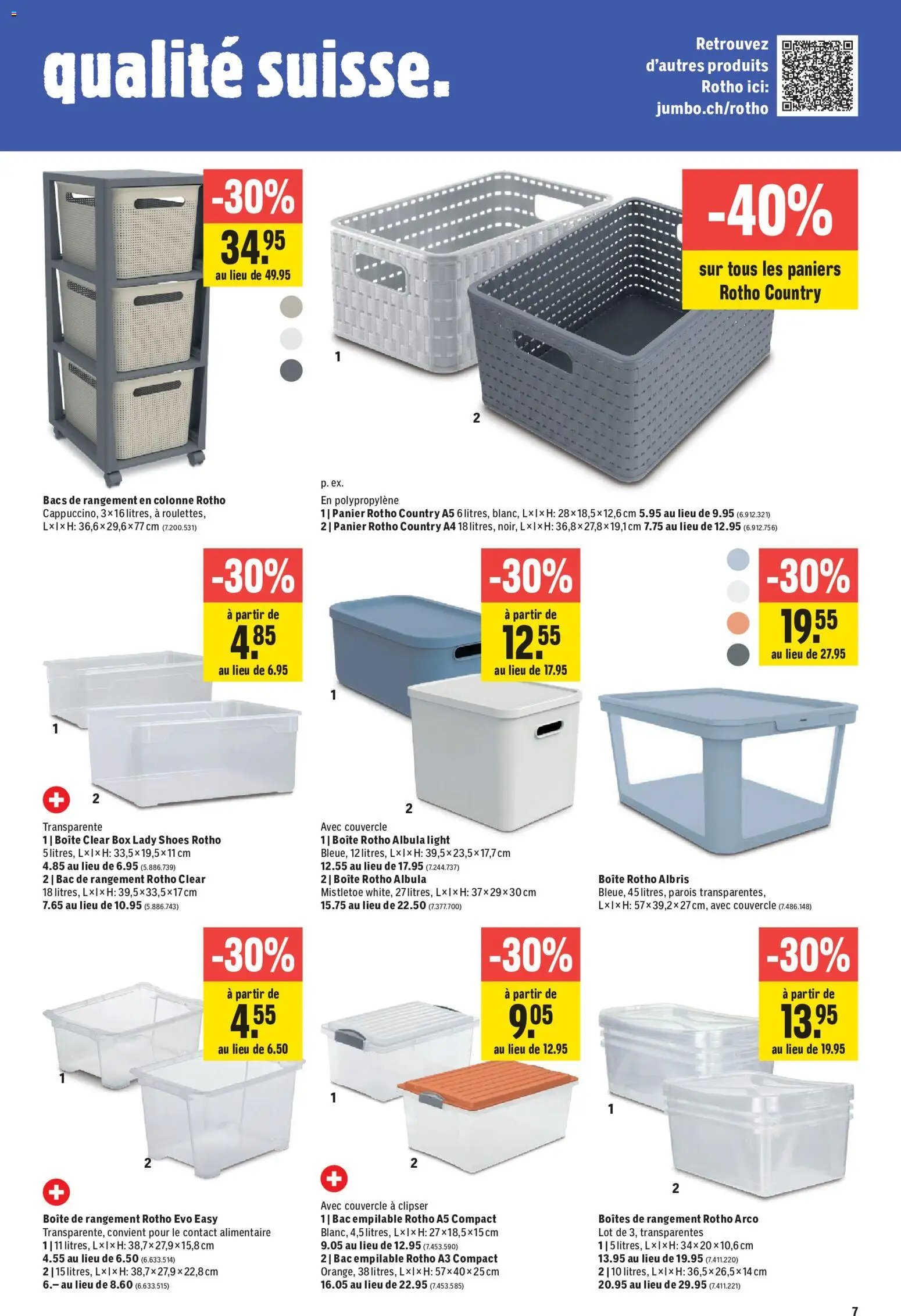 Jumbo aktionen FR