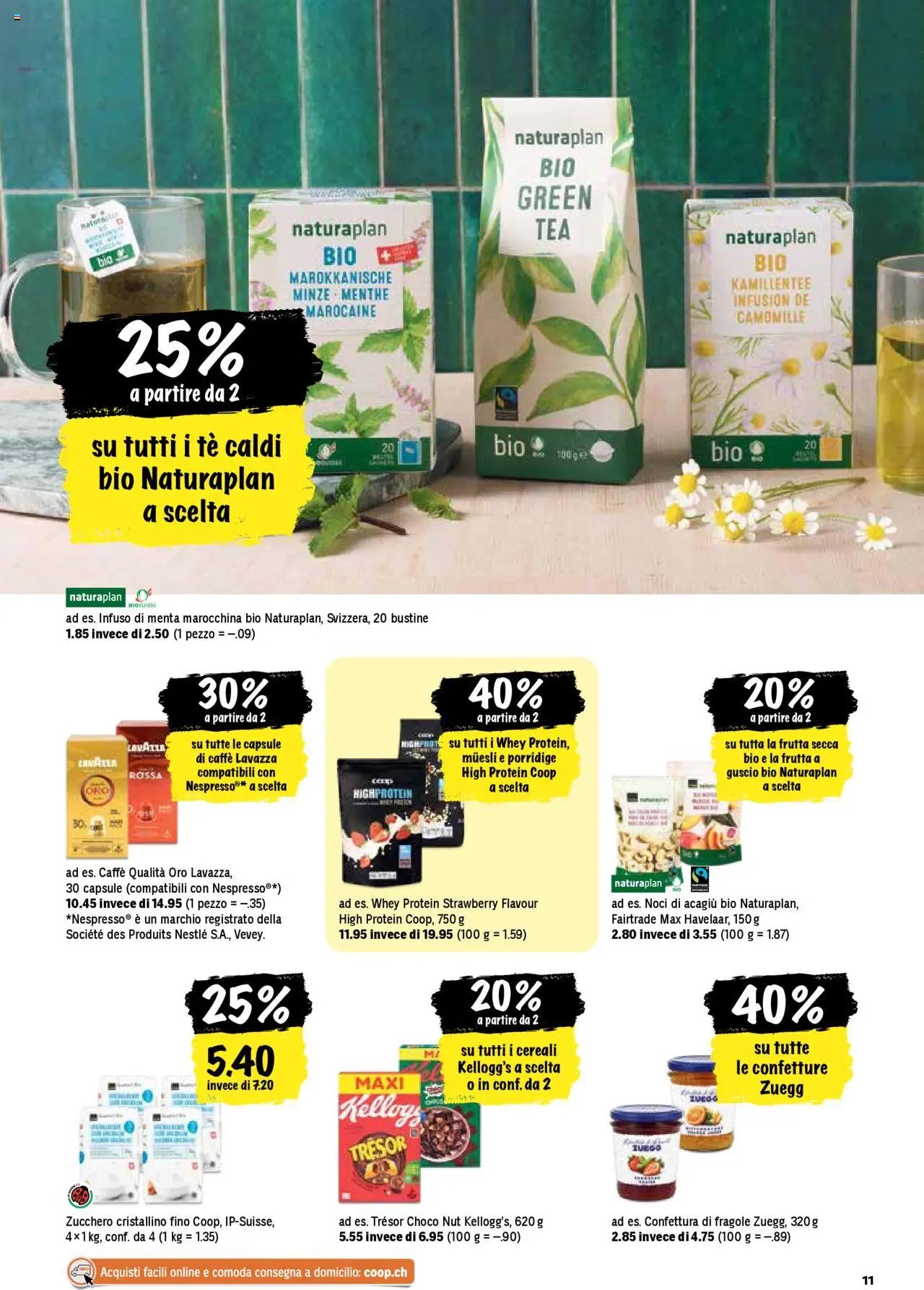 Coop Una settimana di azioni (2025-10-02 - 2025-10-08)