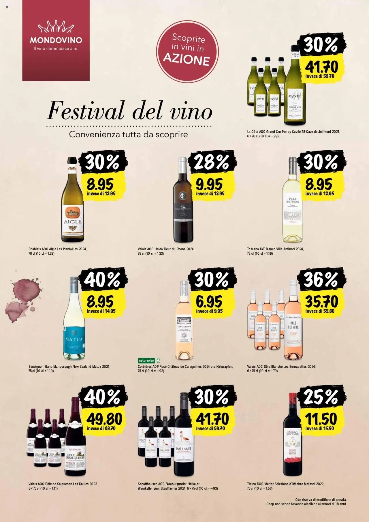 Coop Una settimana di azioni (2025-10-02 - 2025-10-08)