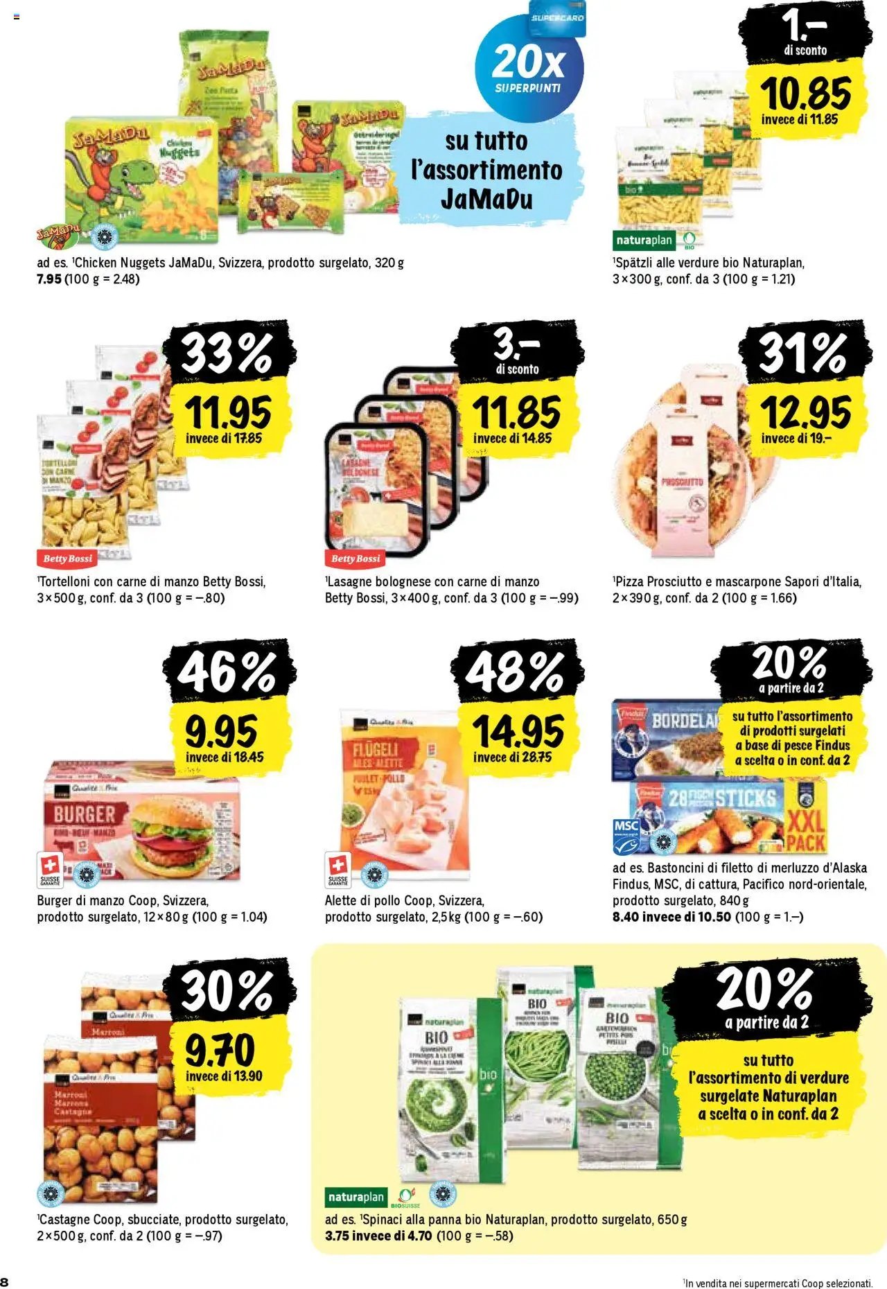 Coop Una settimana di azioni (2025-10-02 - 2025-10-08)