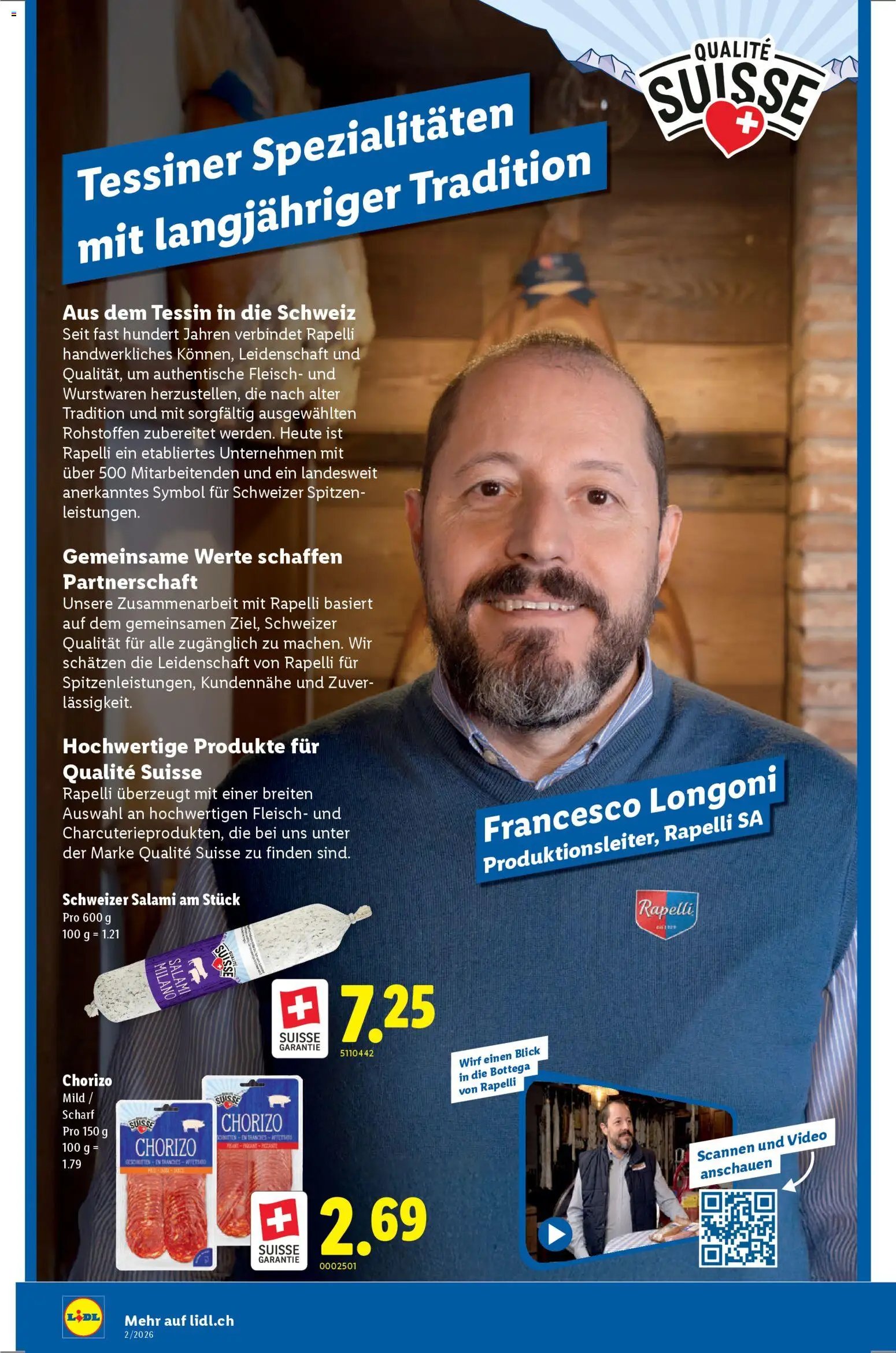 Lidl Aktionen Qualité Suisse (2026-01-08 - 2026-01-14) | 2