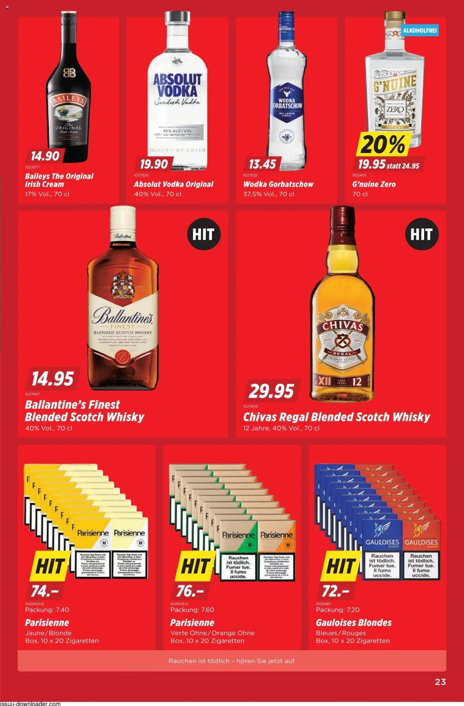 Denner Aktionen (2025-10-28 - 2025-11-03) | 23