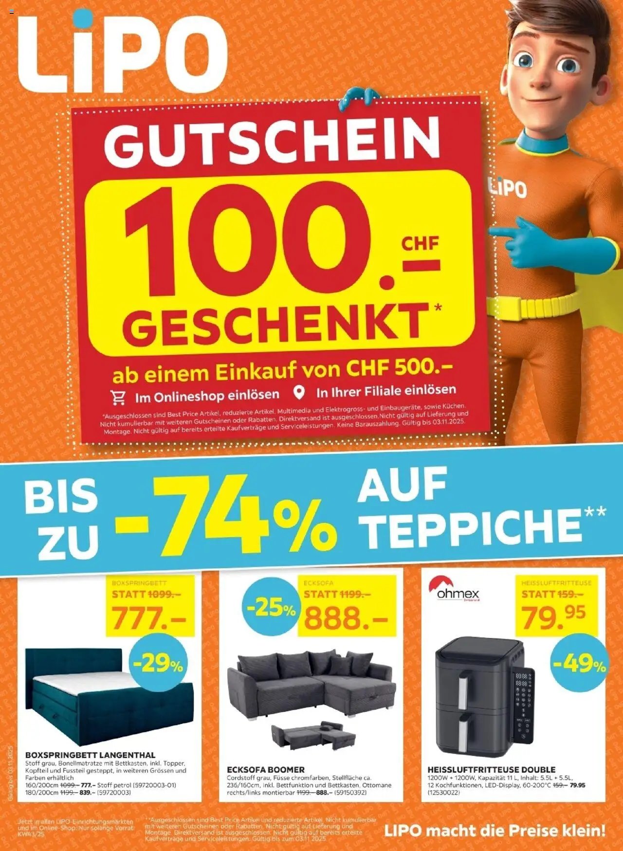 Lipo Aktionen (2025-10-21 - 2025-11-03) | 1