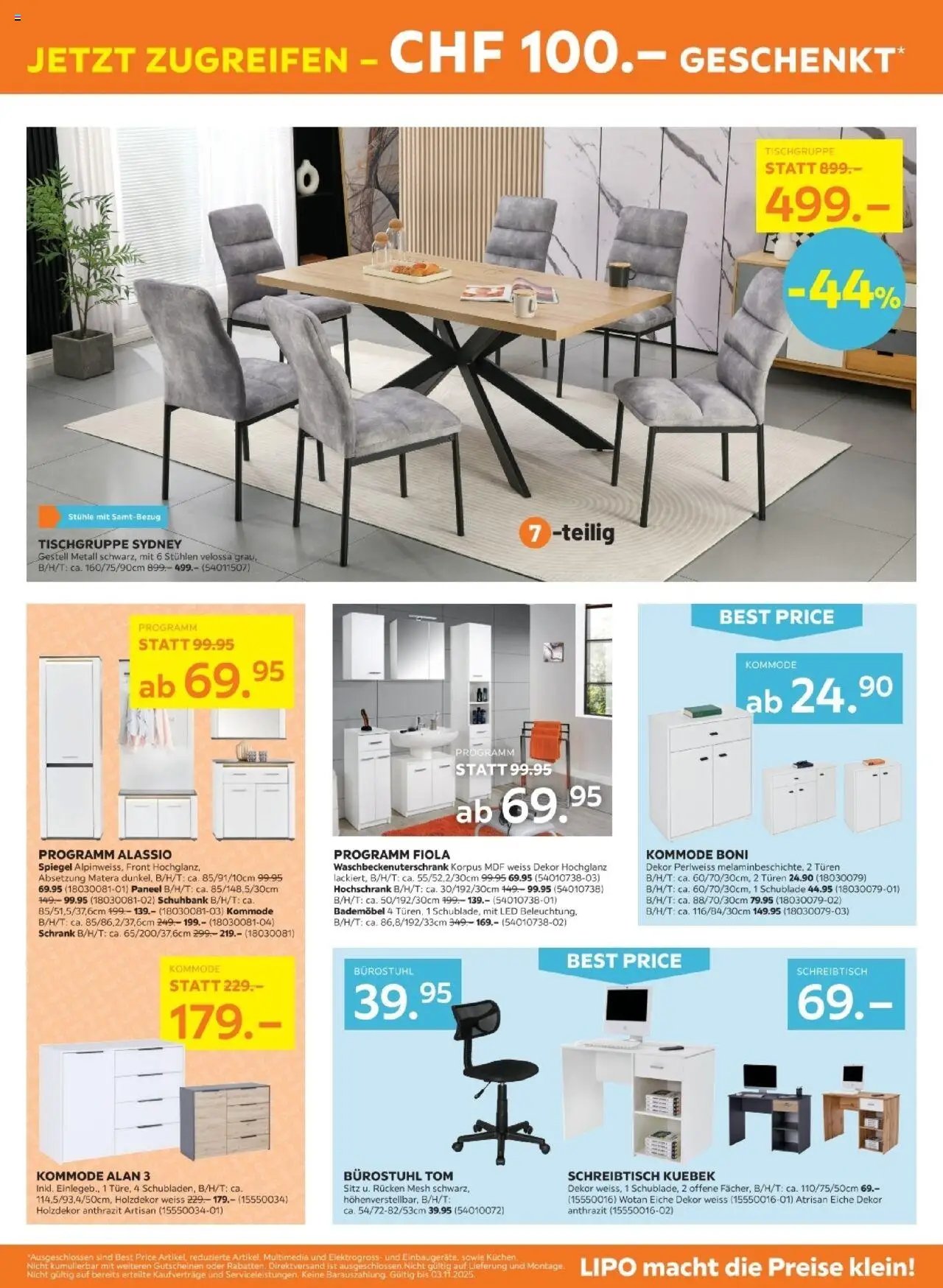 Lipo Aktionen (2025-10-21 - 2025-11-03) | 9