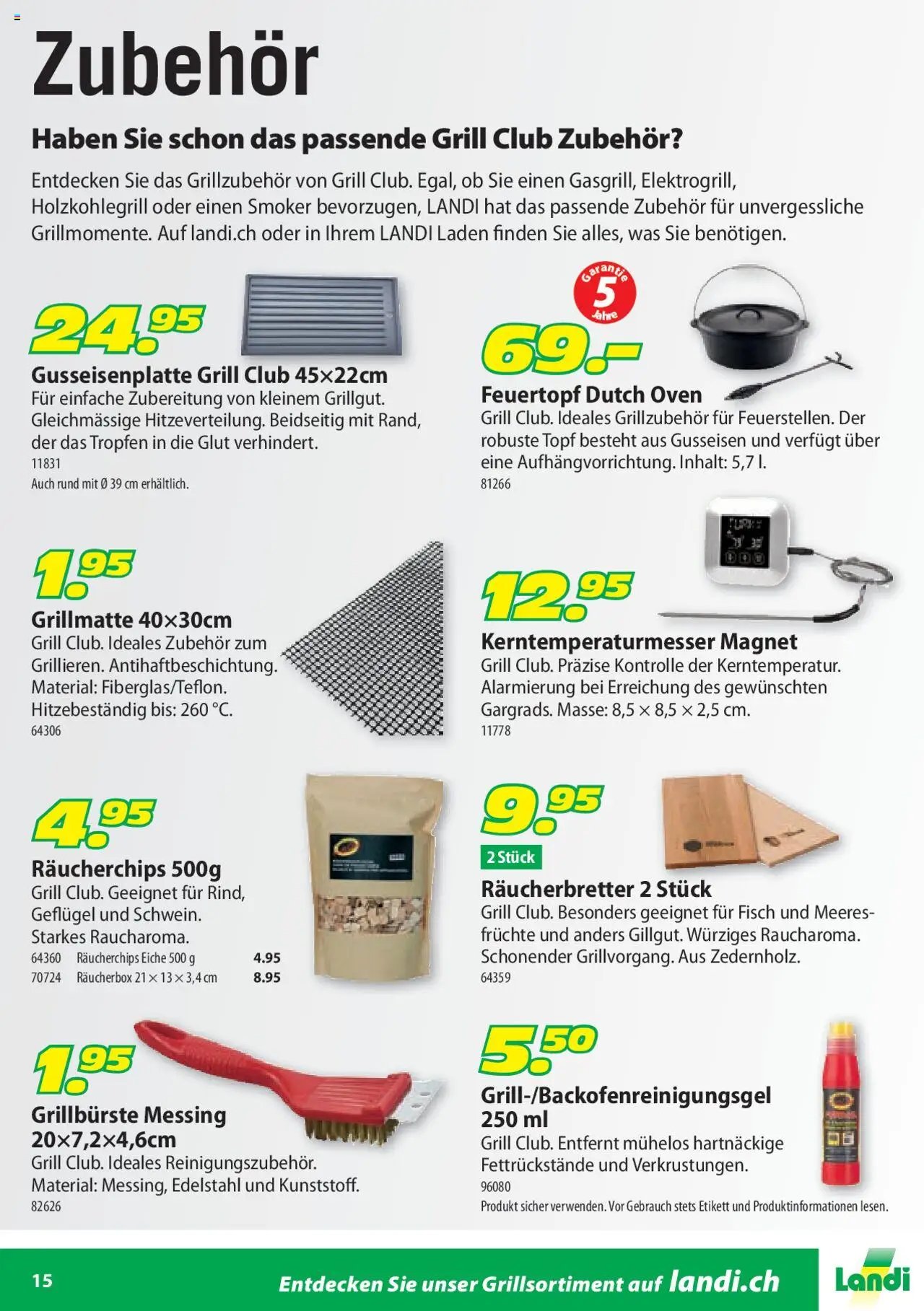 Landi Aktionen BBQ Grill Club (2025-02-04 - 2025-12-31) | 15