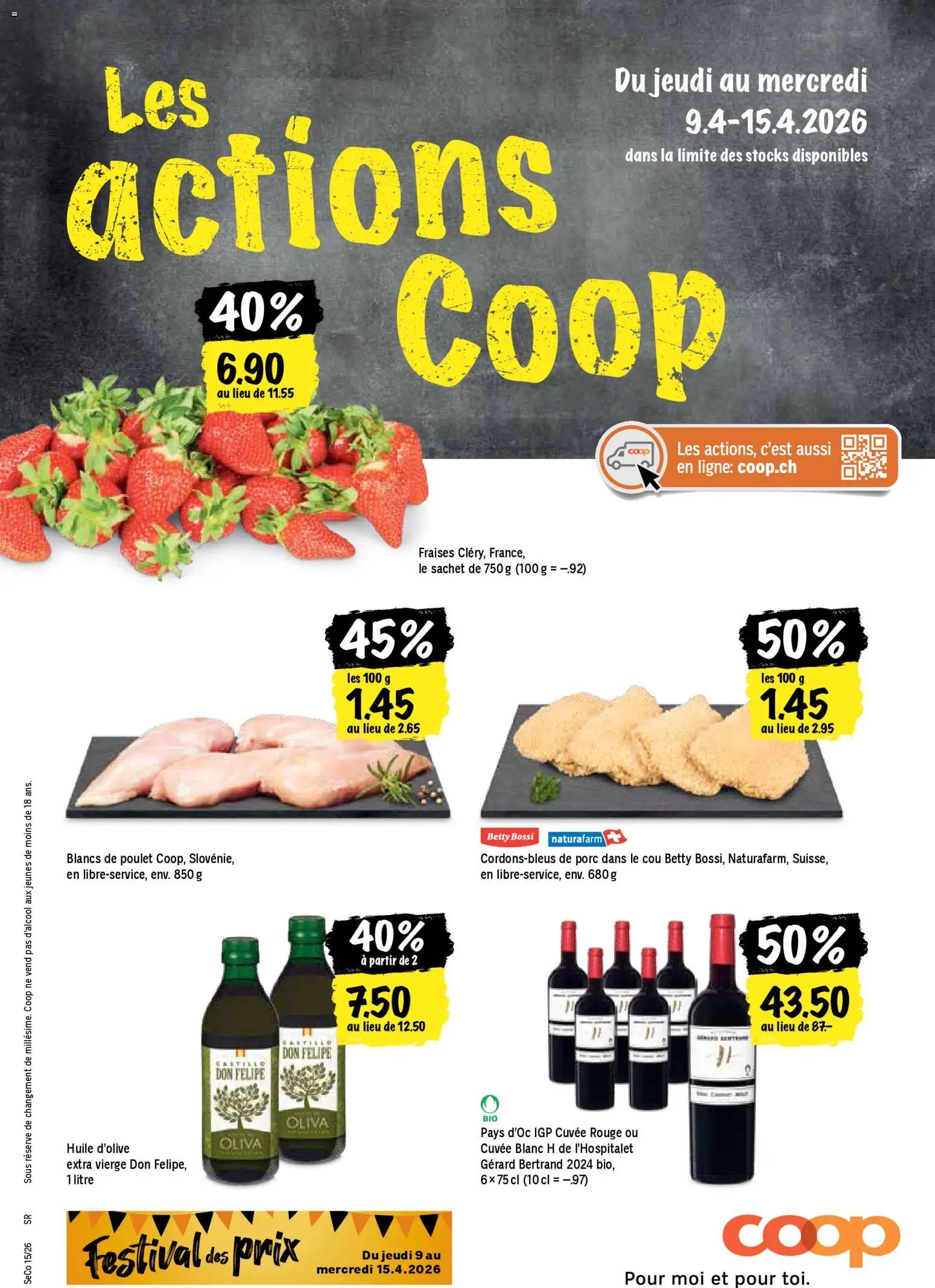 Coop aktionen FR (2026-04-09 - 2026-04-15)