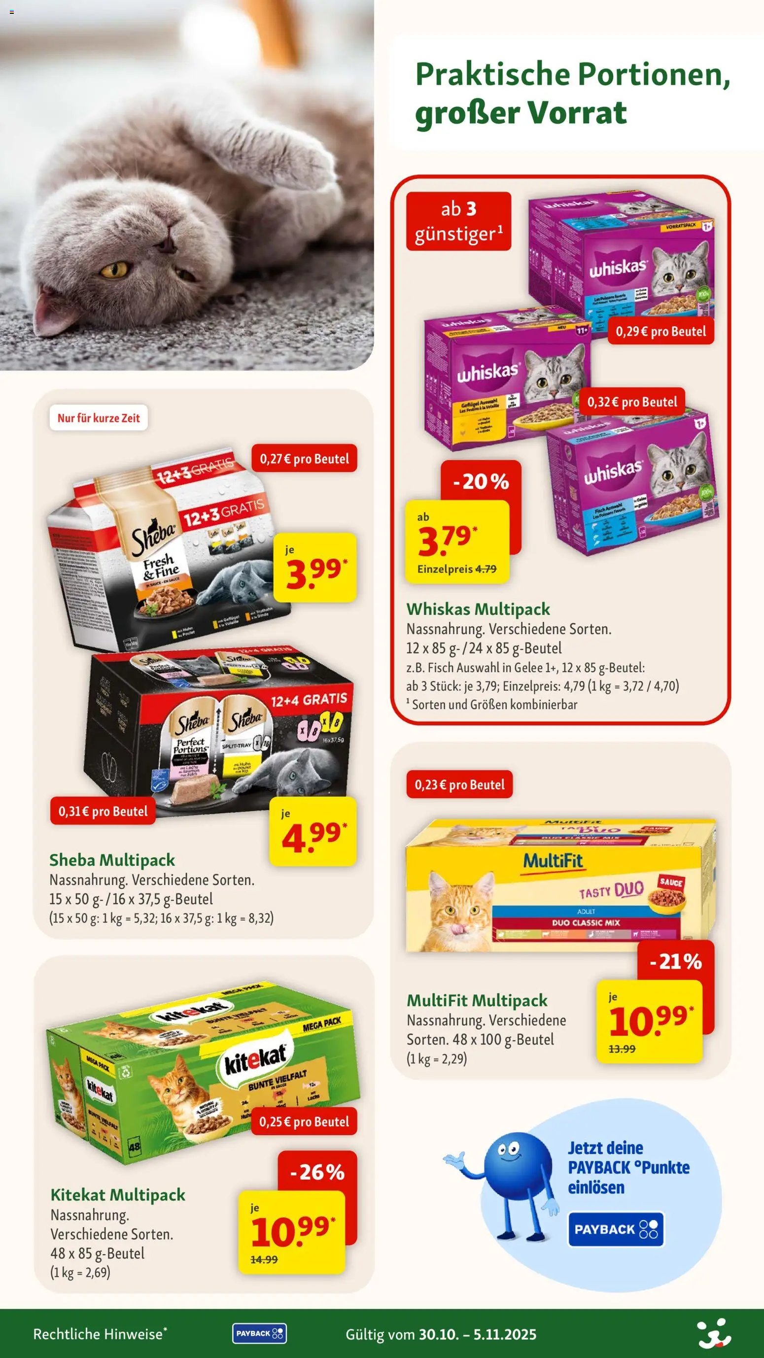 Fressnapf Aktionen (2025-10-30 - 2025-11-05)