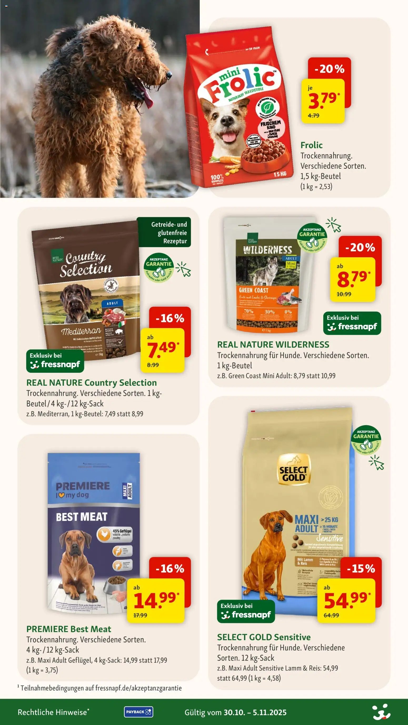 Fressnapf Aktionen (2025-10-30 - 2025-11-05)