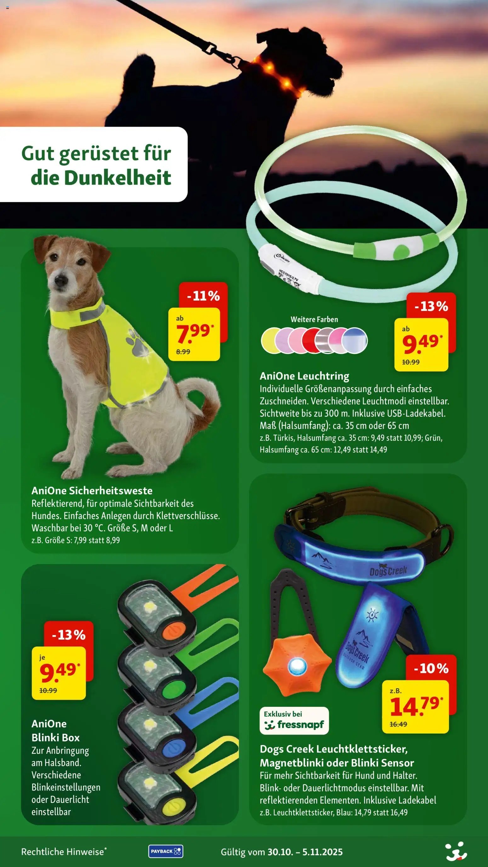 Fressnapf Aktionen (2025-10-30 - 2025-11-05)