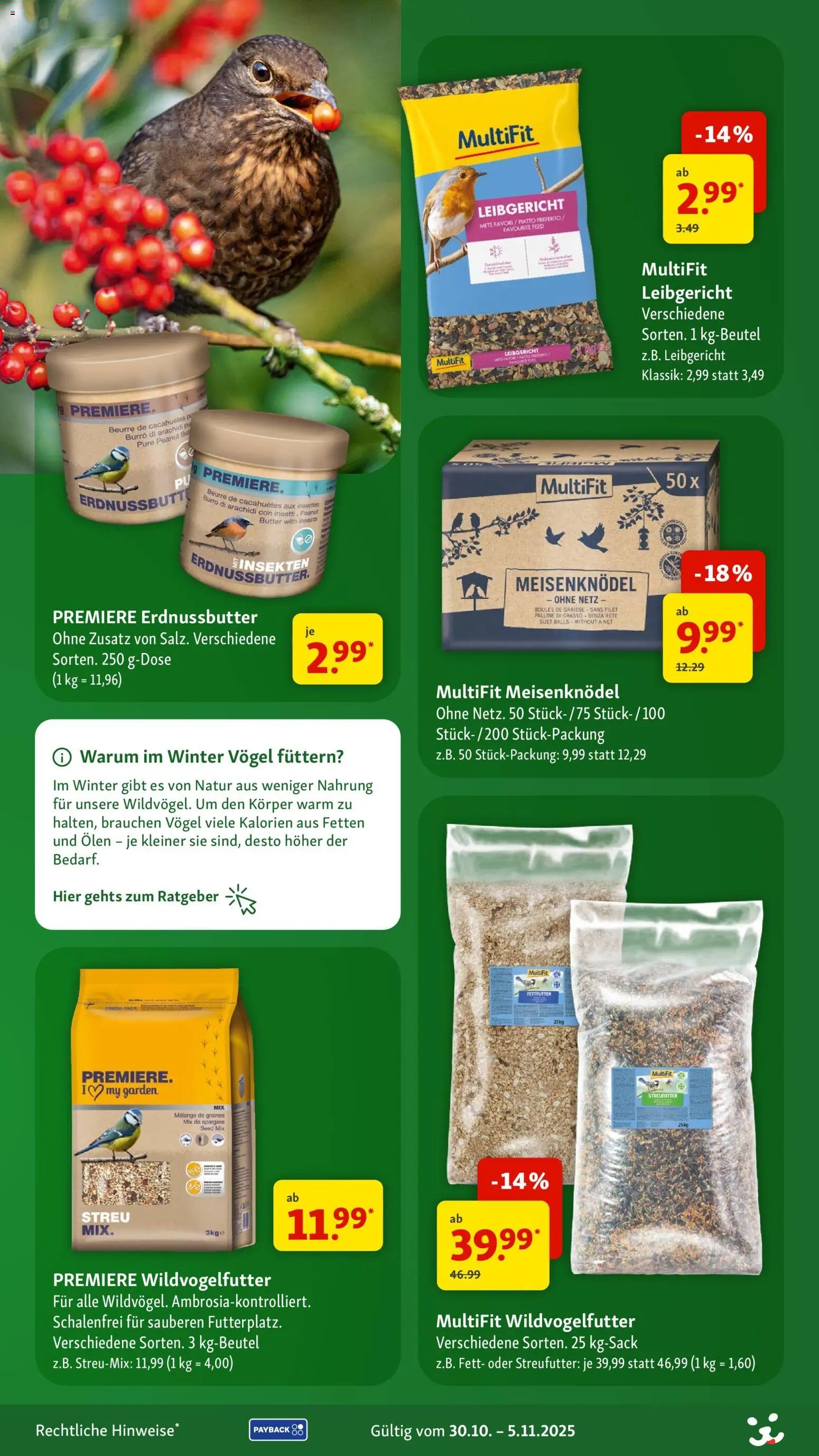 Fressnapf Aktionen (2025-10-30 - 2025-11-05)