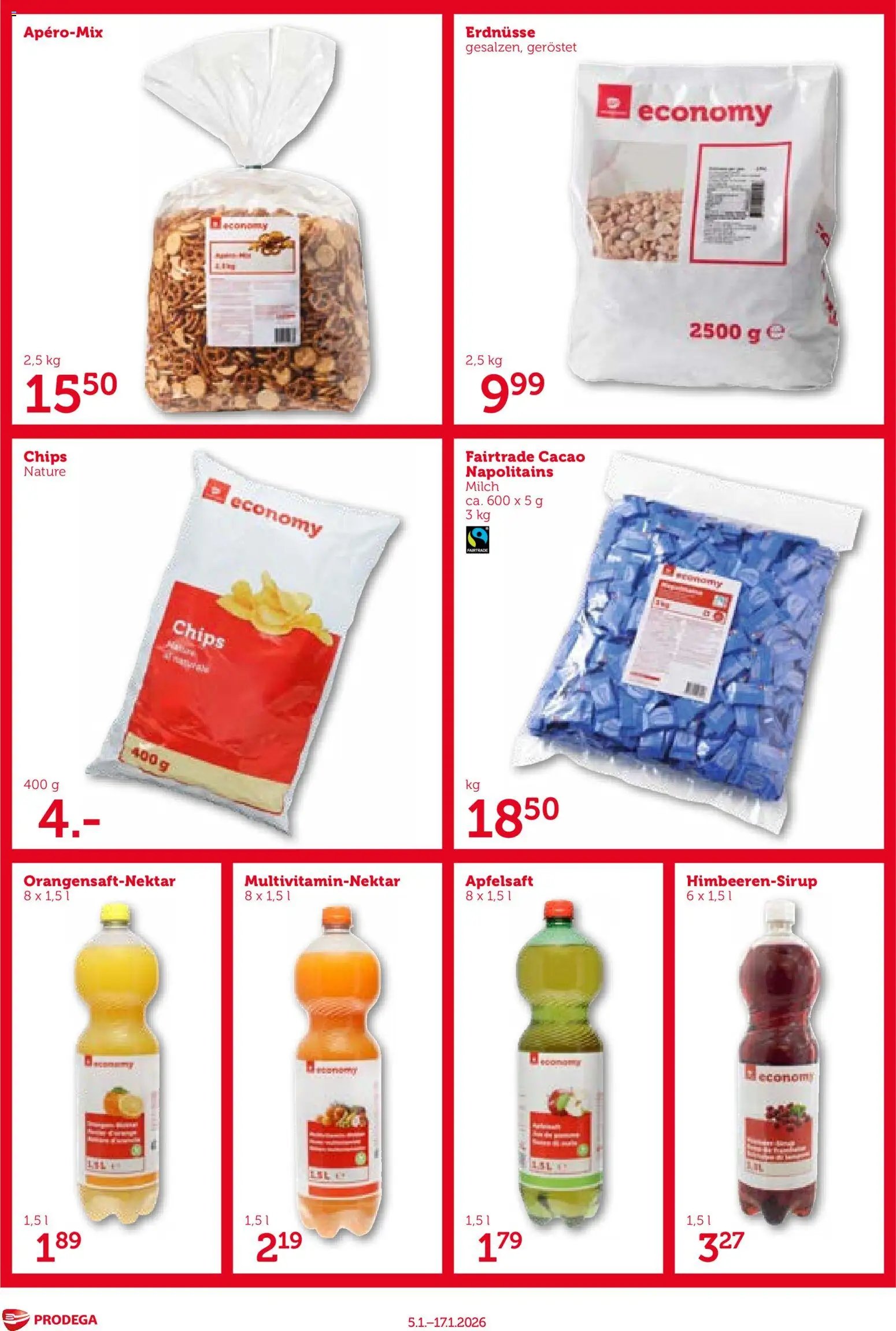 Prodega Aktionen Economy (2026-01-05 - 2026-01-17)