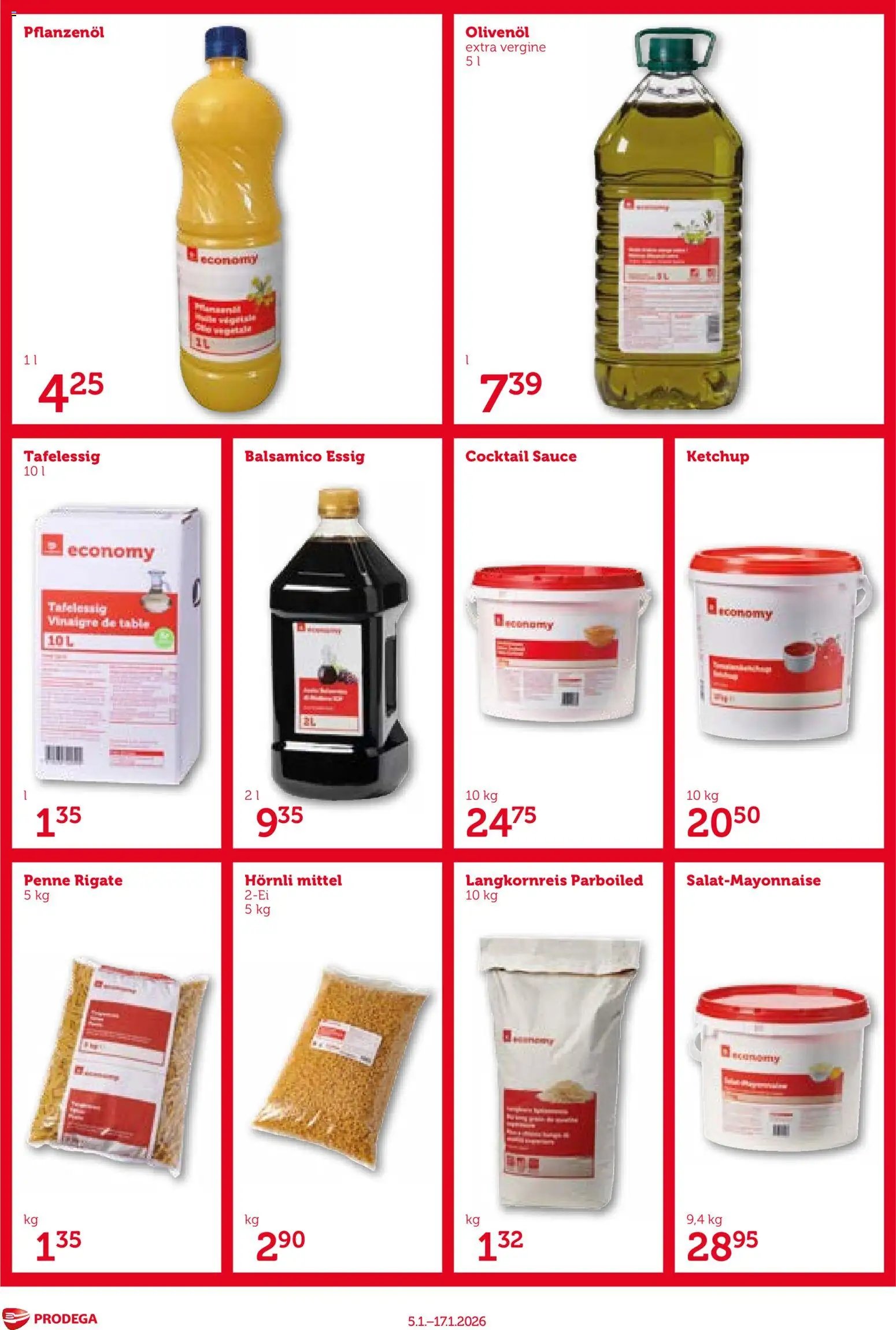 Prodega Aktionen Economy (2026-01-05 - 2026-01-17)