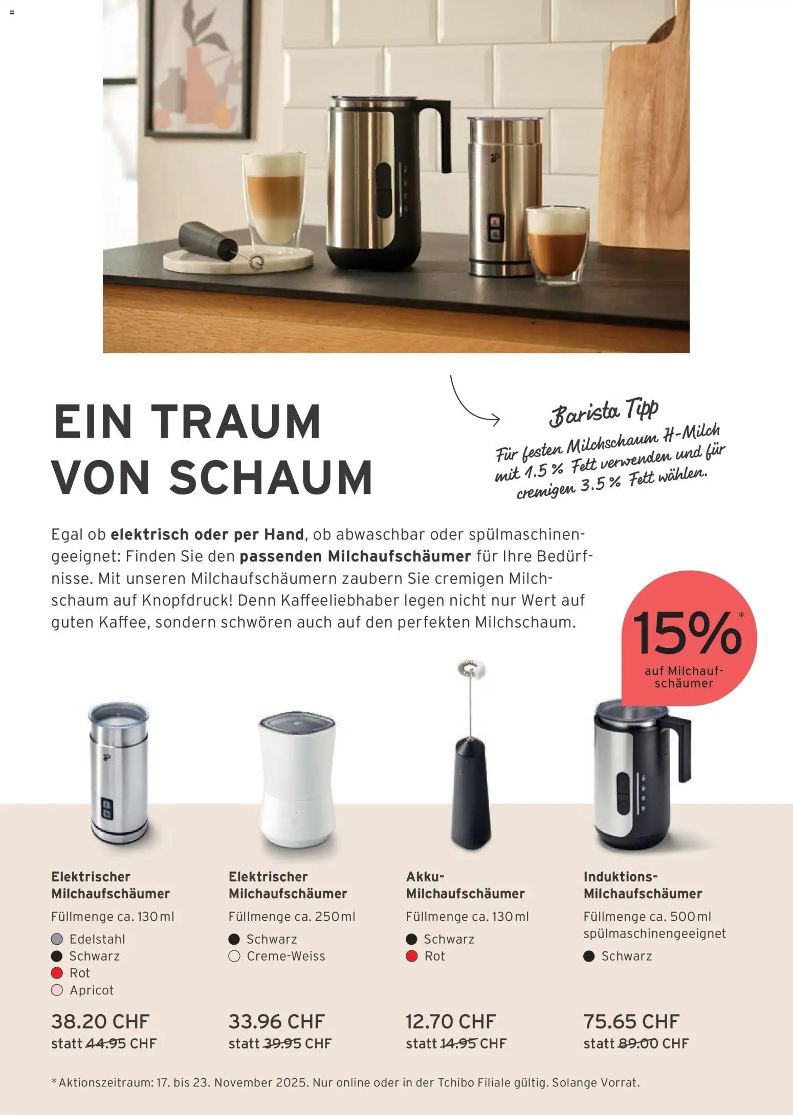 Tchibo Aktionen Kuschelfreude (2025-11-11 - 2025-12-24)