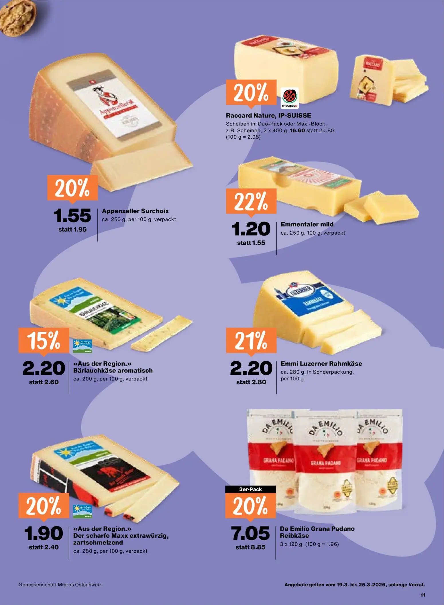 Migros aktionen (2026-03-19 - 2026-03-25) | 11