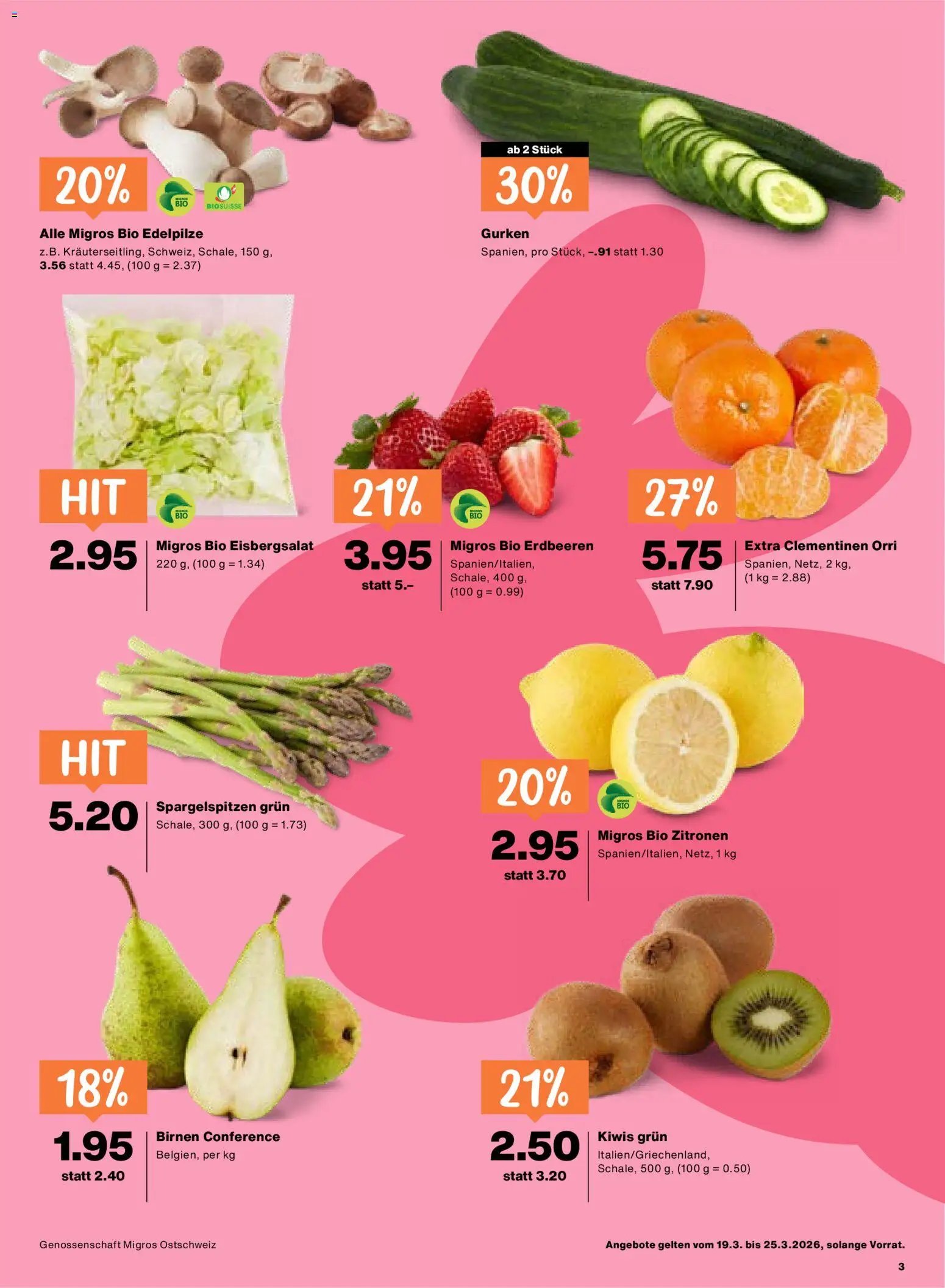 Migros aktionen (2026-03-19 - 2026-03-25) | 3