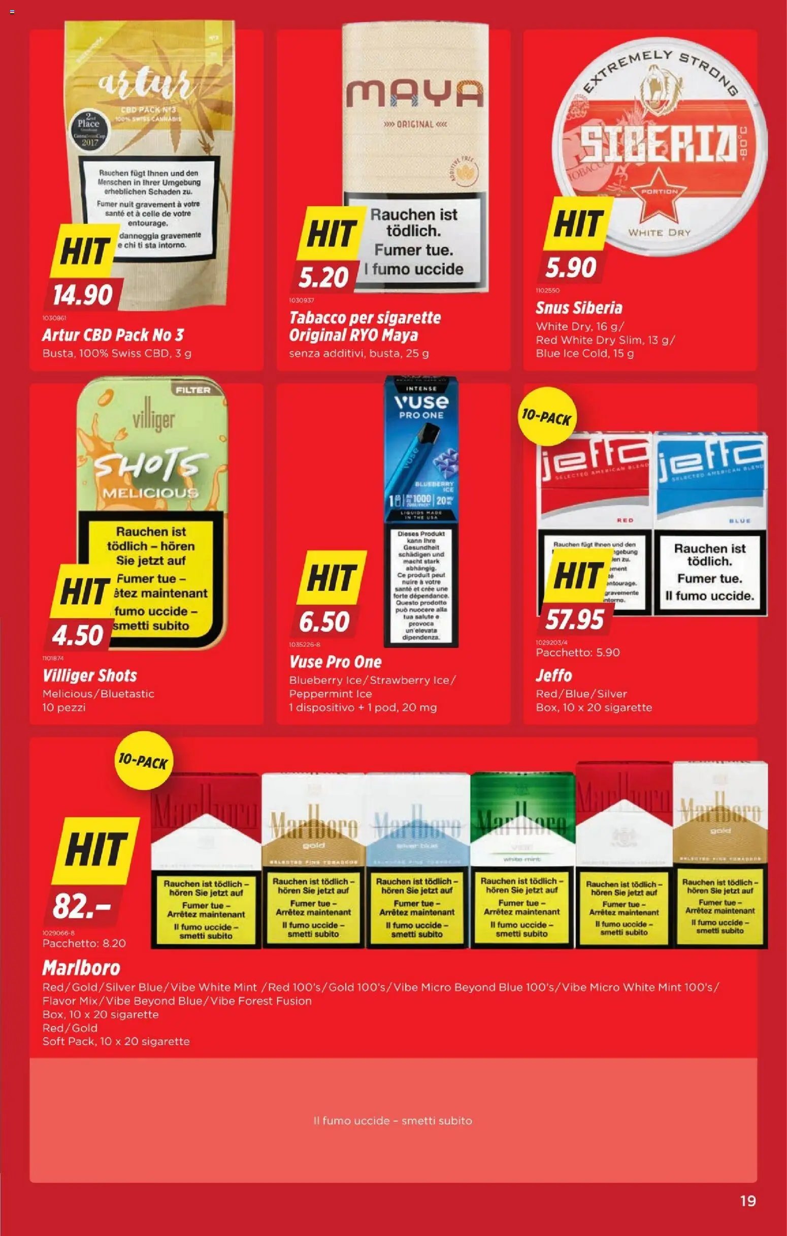 Denner Aktionen IT (2026-01-13 - 2026-01-19) | 19