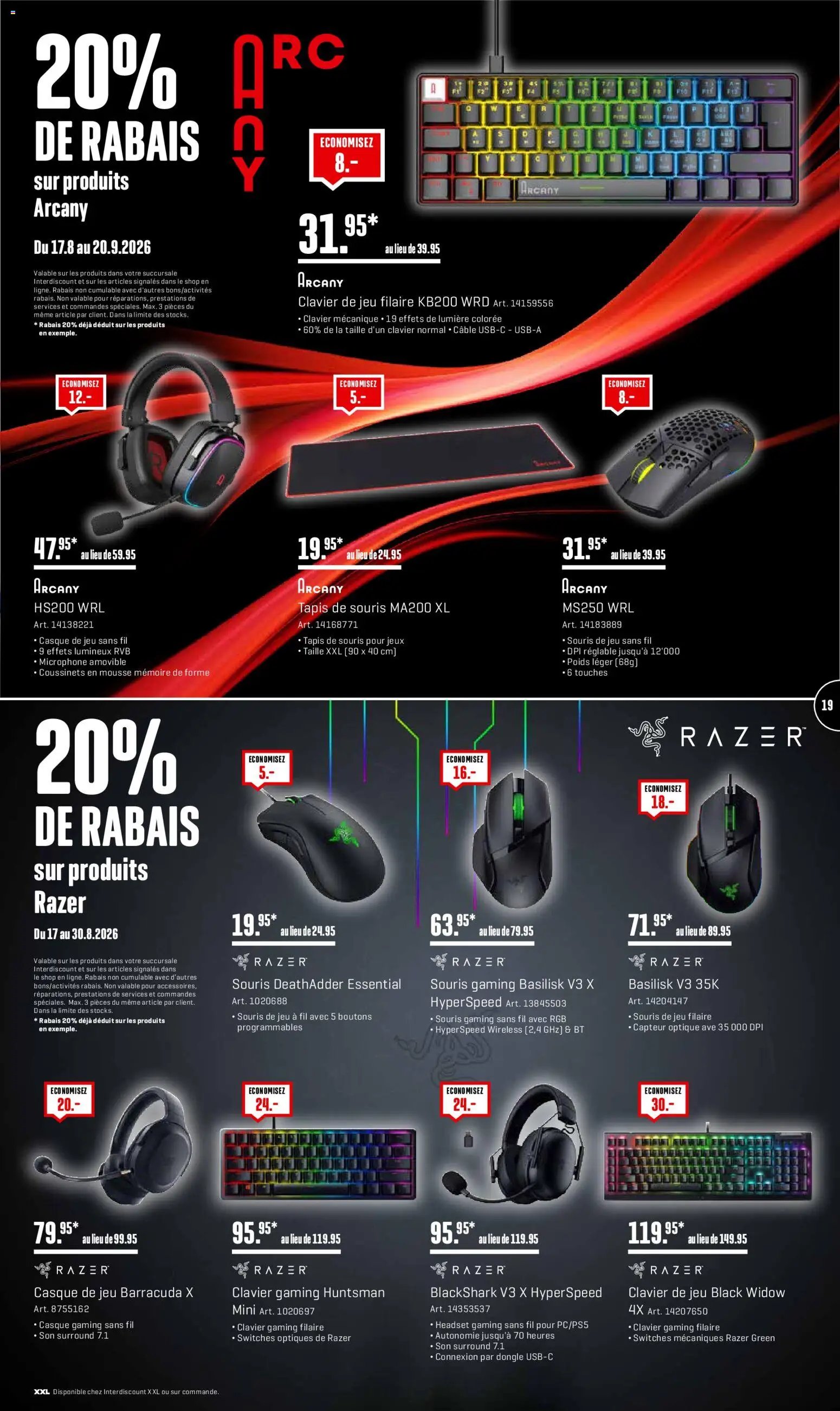 Interdiscount aktionen FR