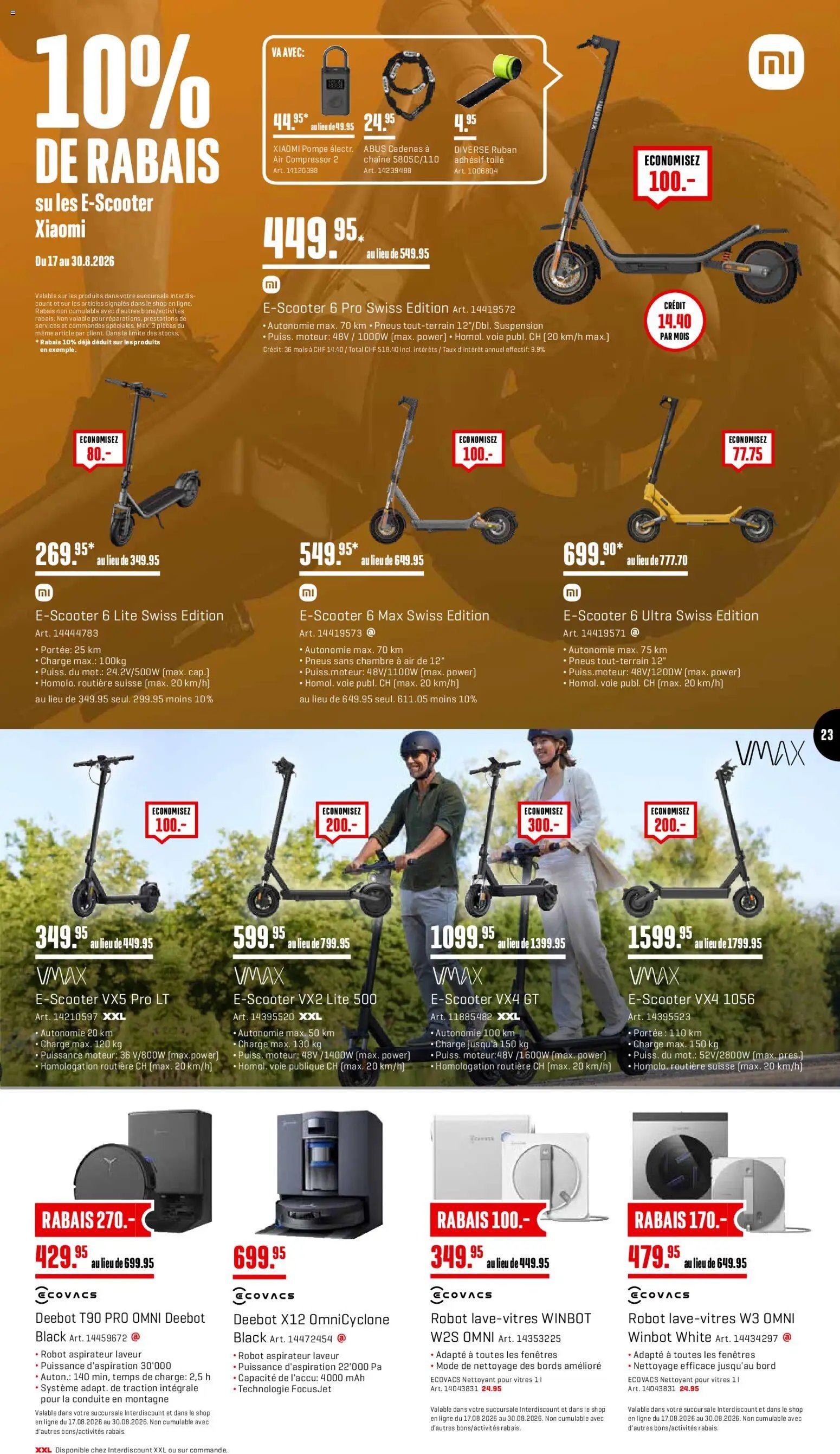Interdiscount aktionen FR