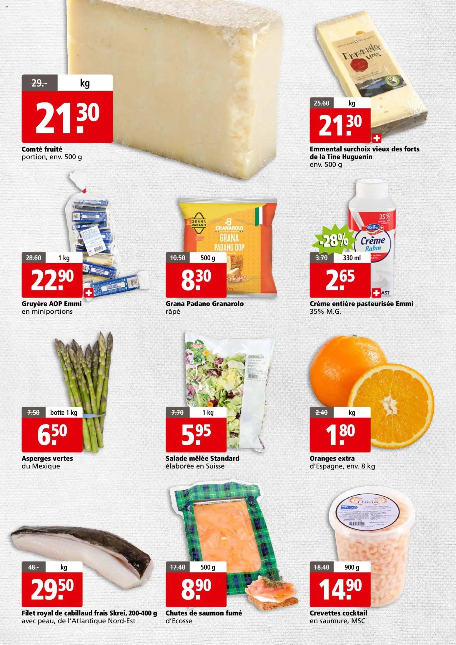 Aligro aktionen Business Chavannes, Matran, Genève, Sion (2026-03-09 - 2026-03-14)