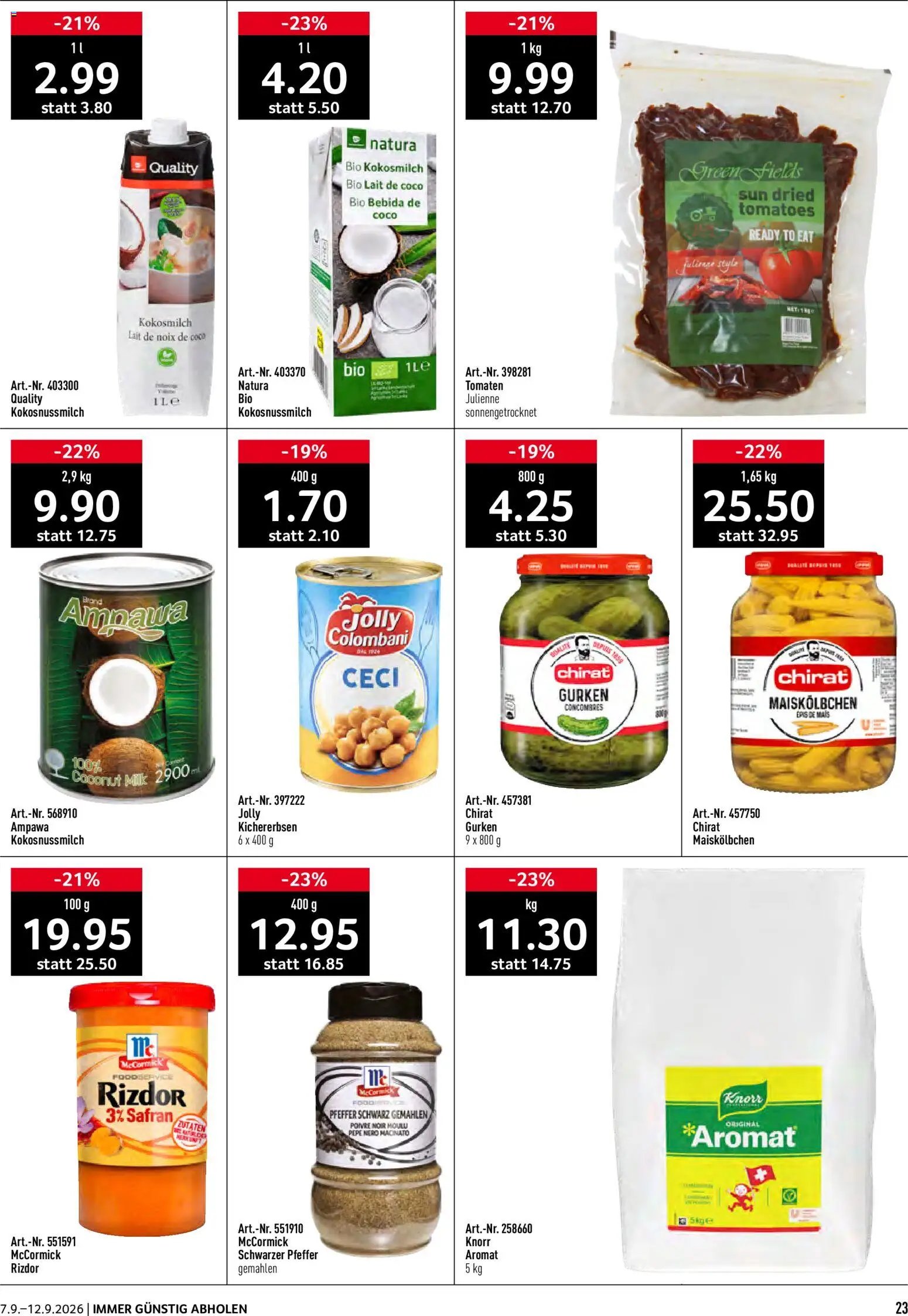 Prodega aktionen