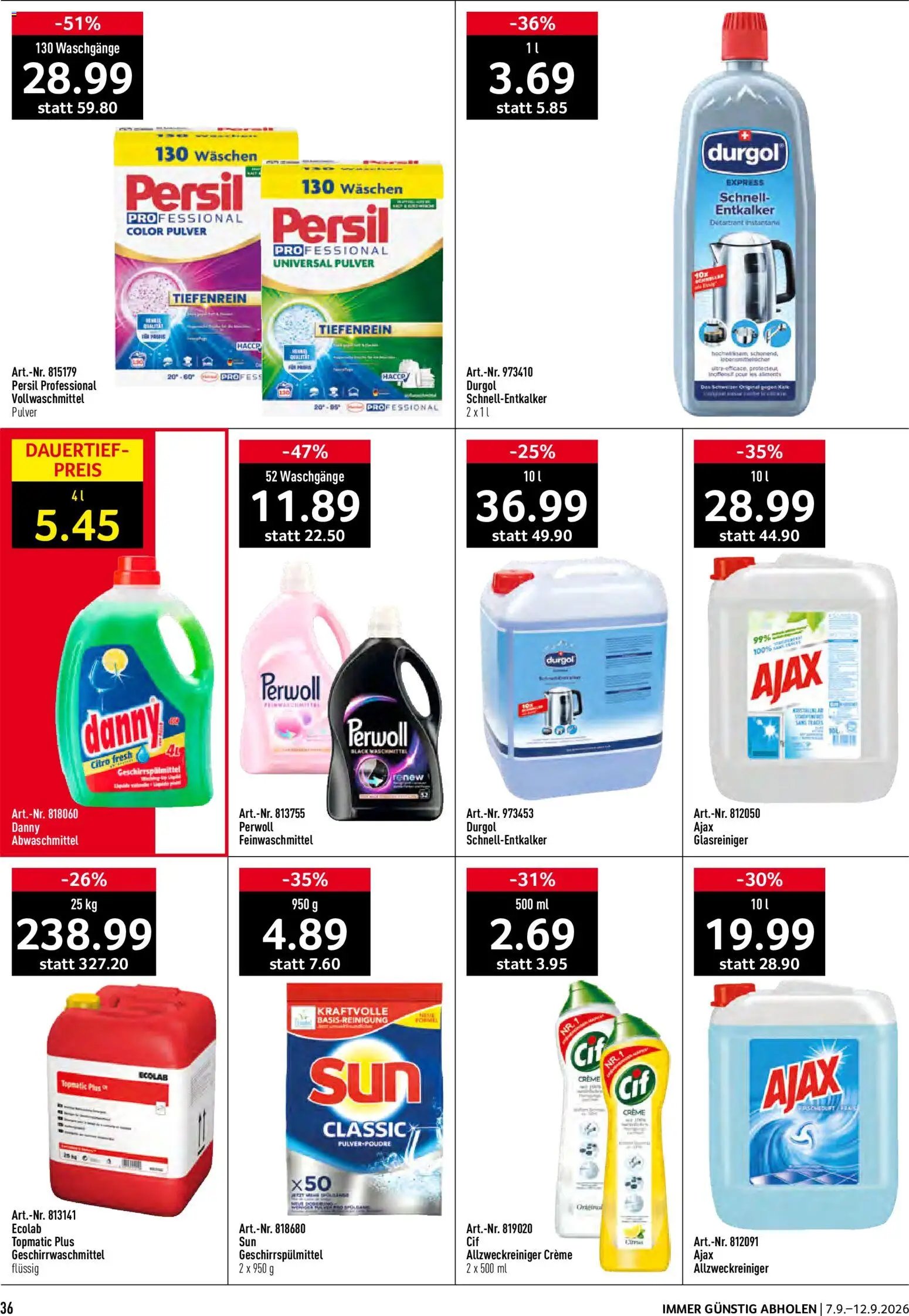 Prodega aktionen