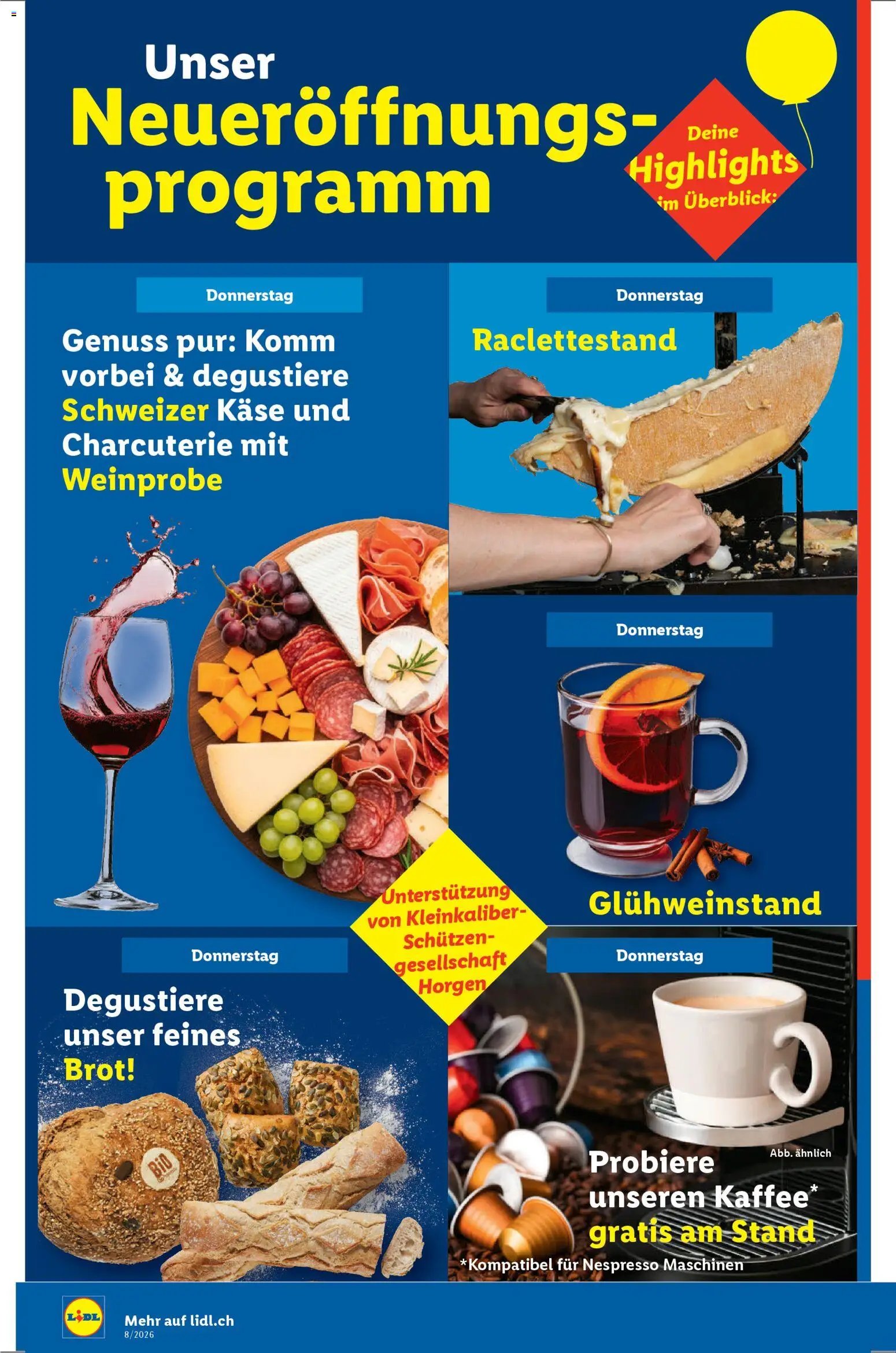 Lidl Aktionen Neueröffnung Zürich (2026-02-19 - 2026-02-25)