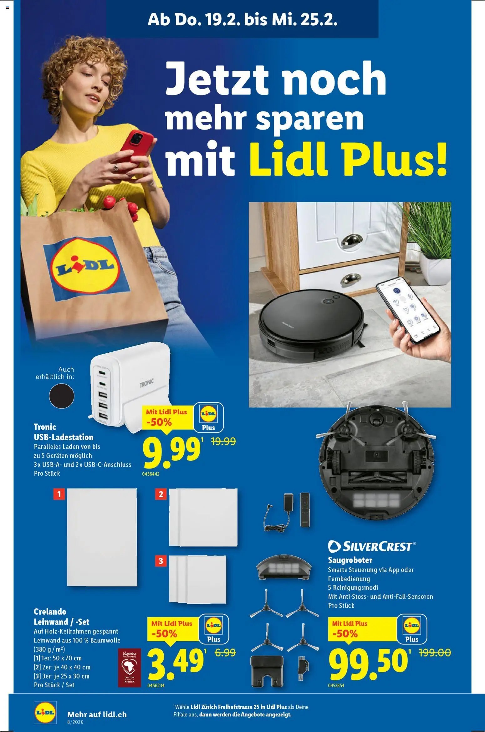 Lidl Aktionen Neueröffnung Zürich (2026-02-19 - 2026-02-25)