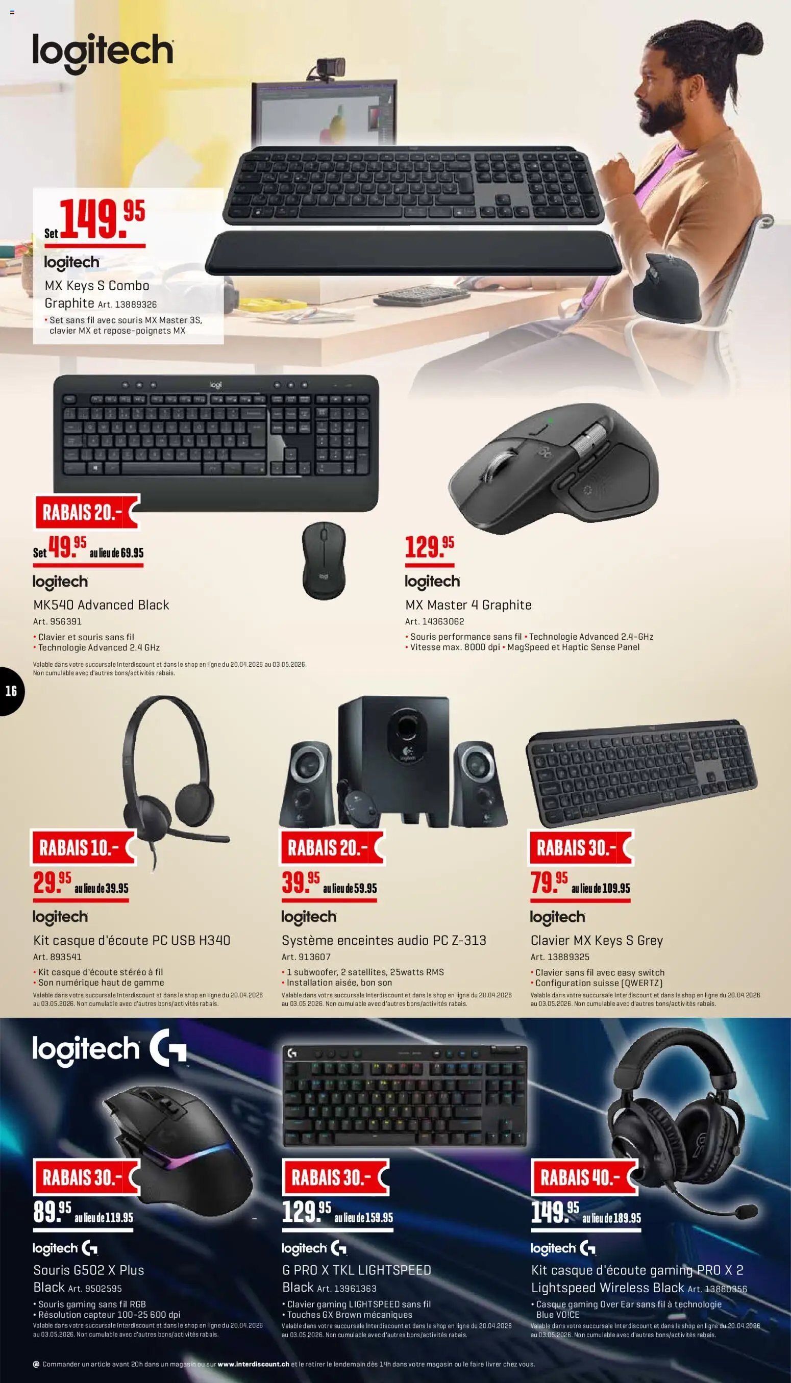 Interdiscount aktionen FR (2026-04-20 - 2026-05-03)