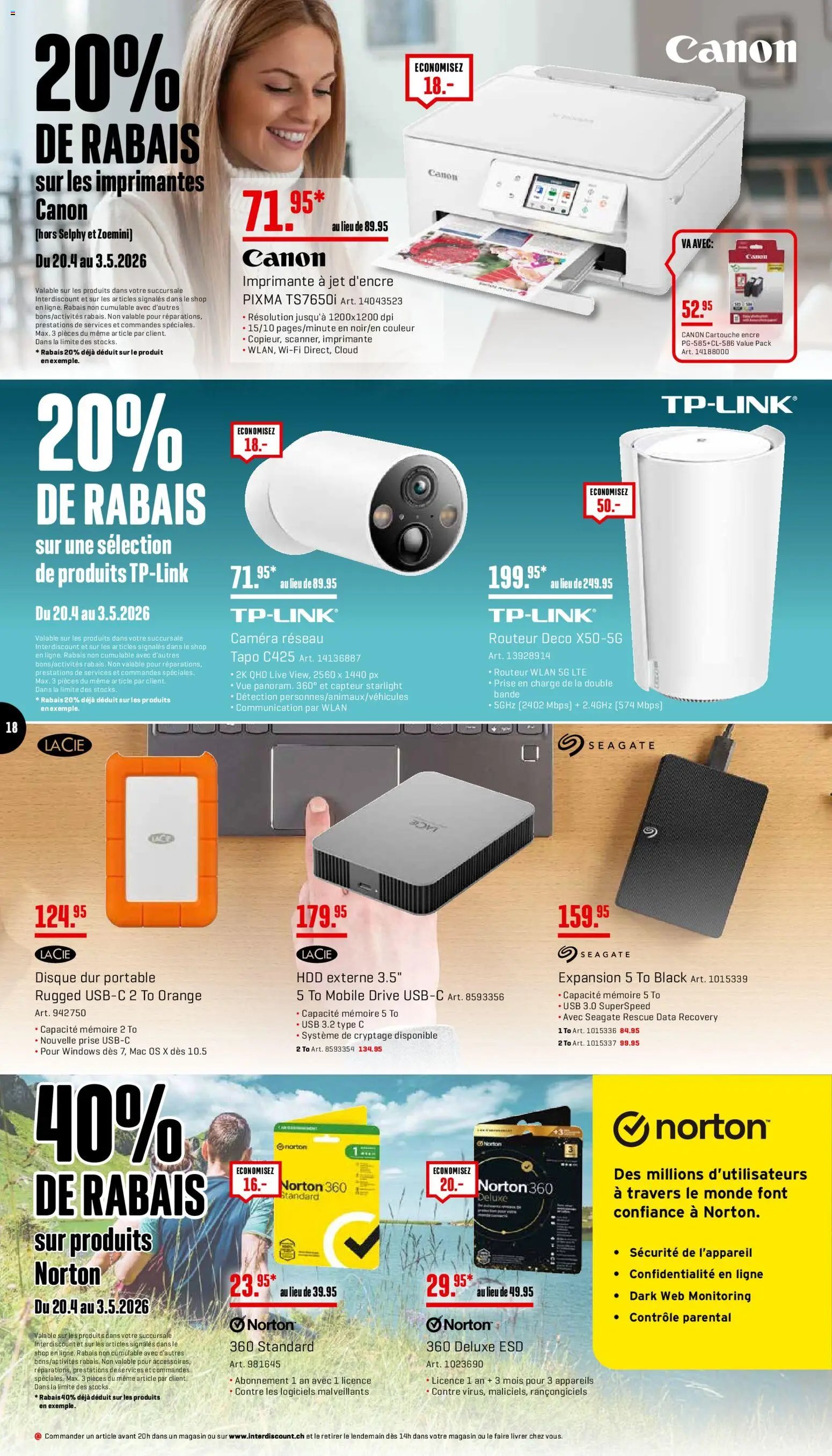 Interdiscount aktionen FR (2026-04-20 - 2026-05-03)