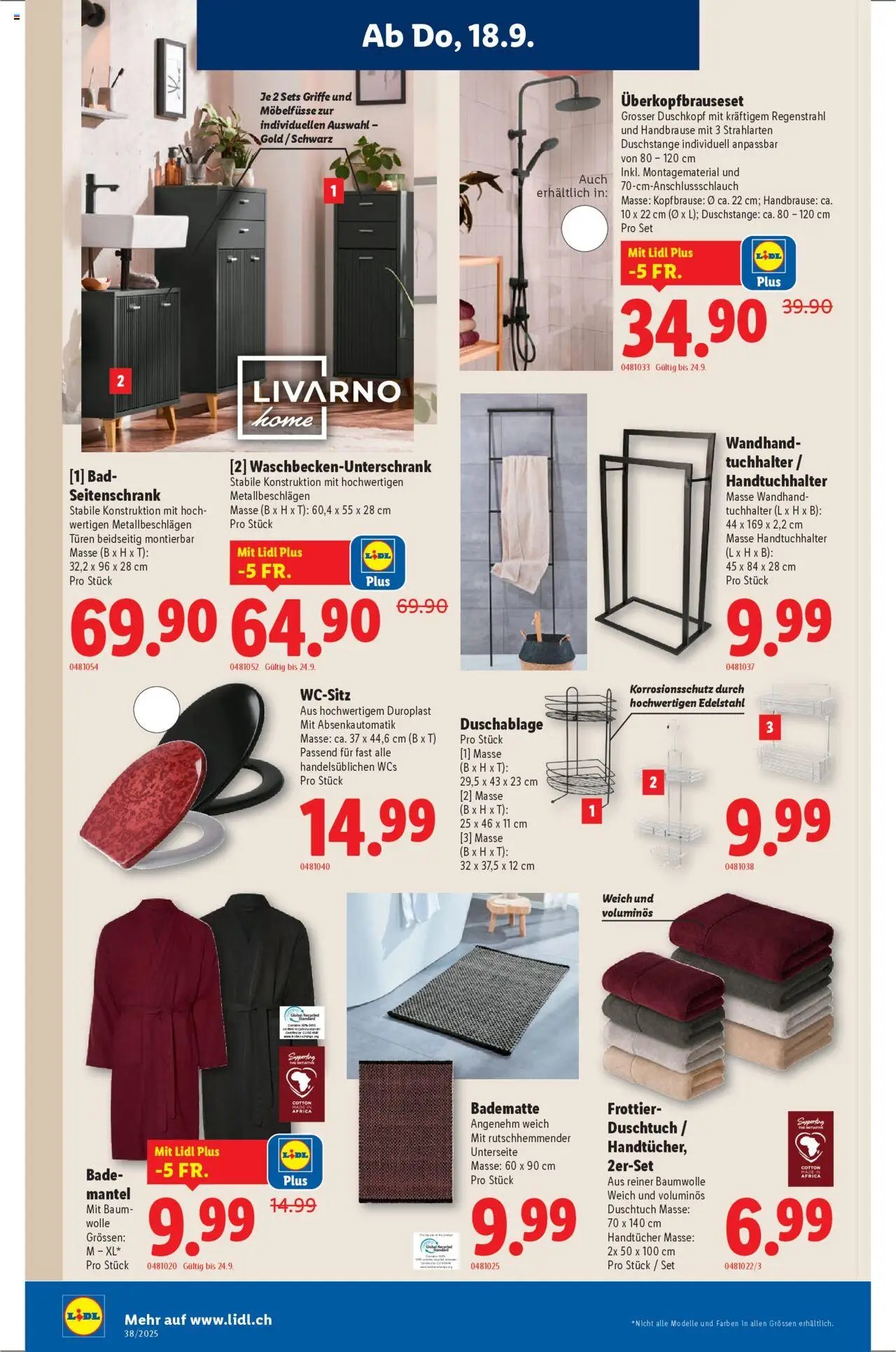 Lidl Aktionen (2025-09-18 - 2025-09-24)