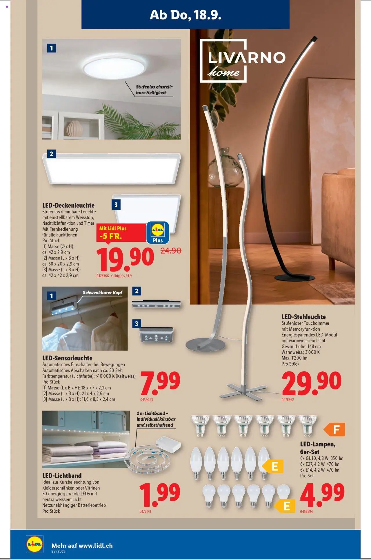 Lidl Aktionen (2025-09-18 - 2025-09-24)
