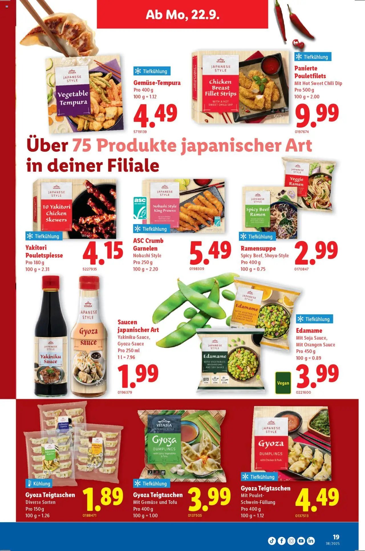 Lidl Aktionen (2025-09-18 - 2025-09-24)