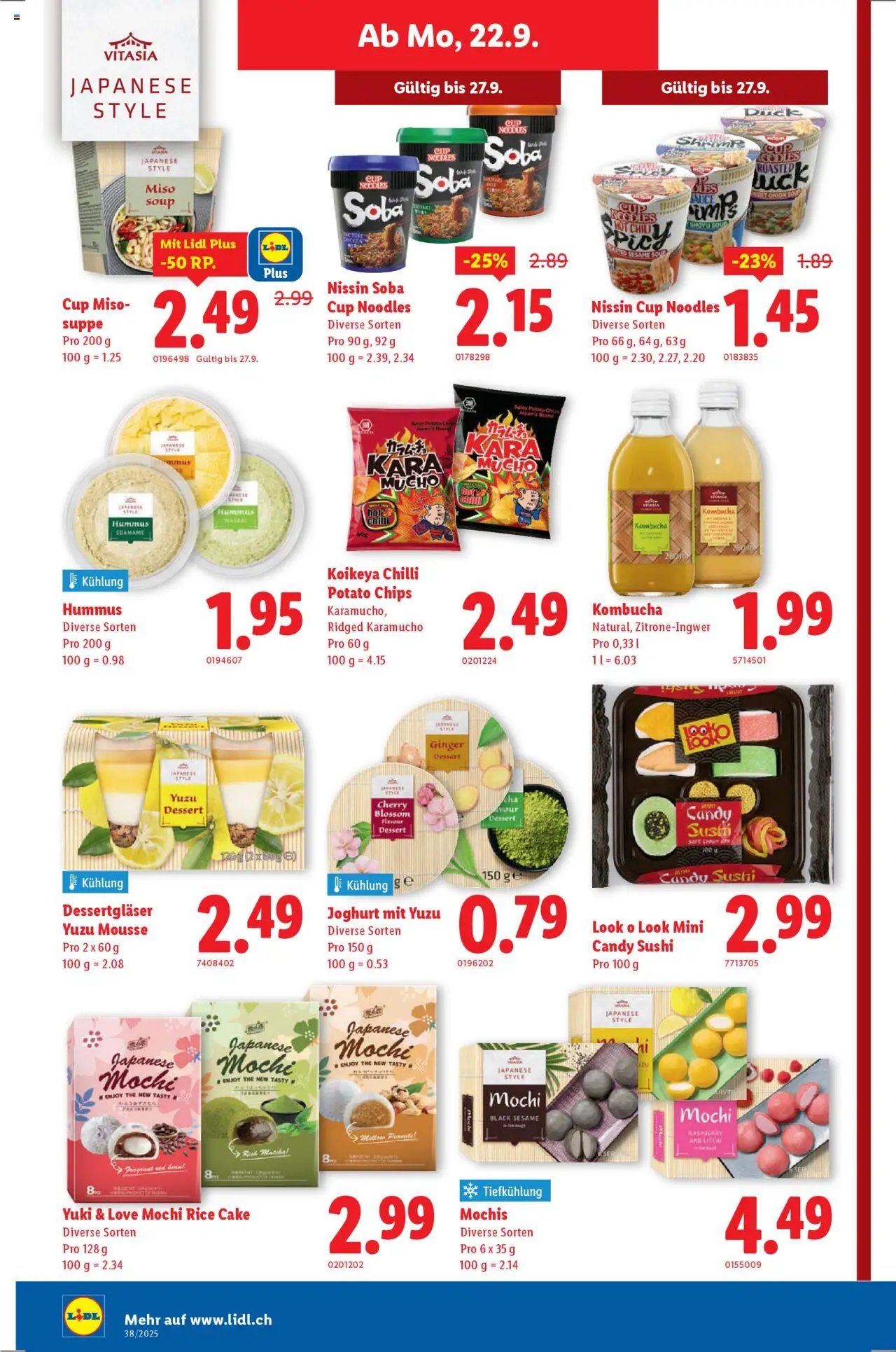 Lidl Aktionen (2025-09-18 - 2025-09-24)