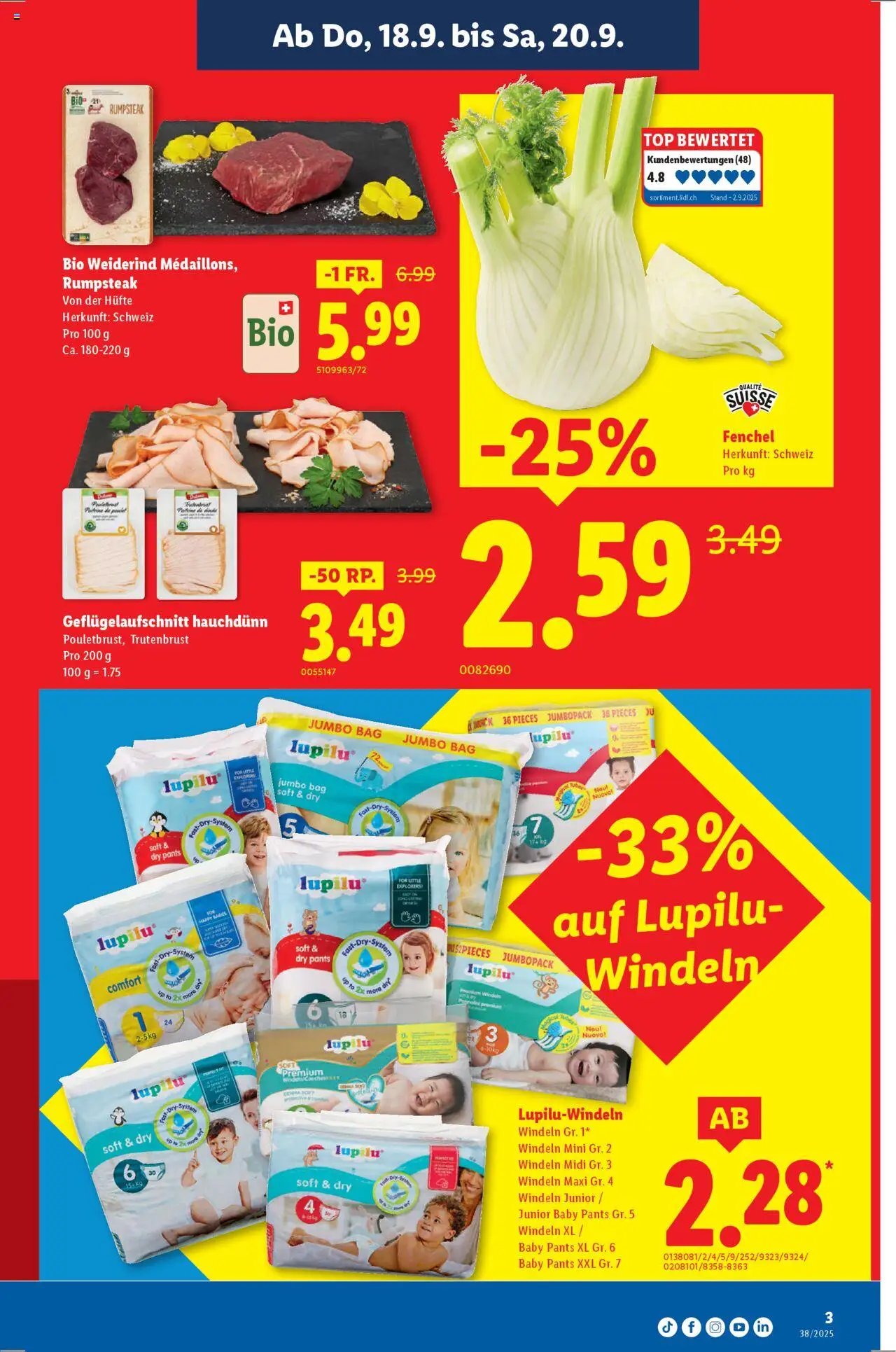 Lidl Aktionen (2025-09-18 - 2025-09-24)